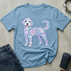 Pastel Floral Doodle T-Shirt