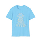 Paisley Dog Silhouette T-Shirt