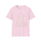 Paisley Dog Silhouette T-Shirt