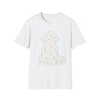 Paisley Dog Silhouette T-Shirt