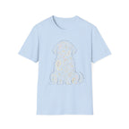 Paisley Dog Silhouette T-Shirt