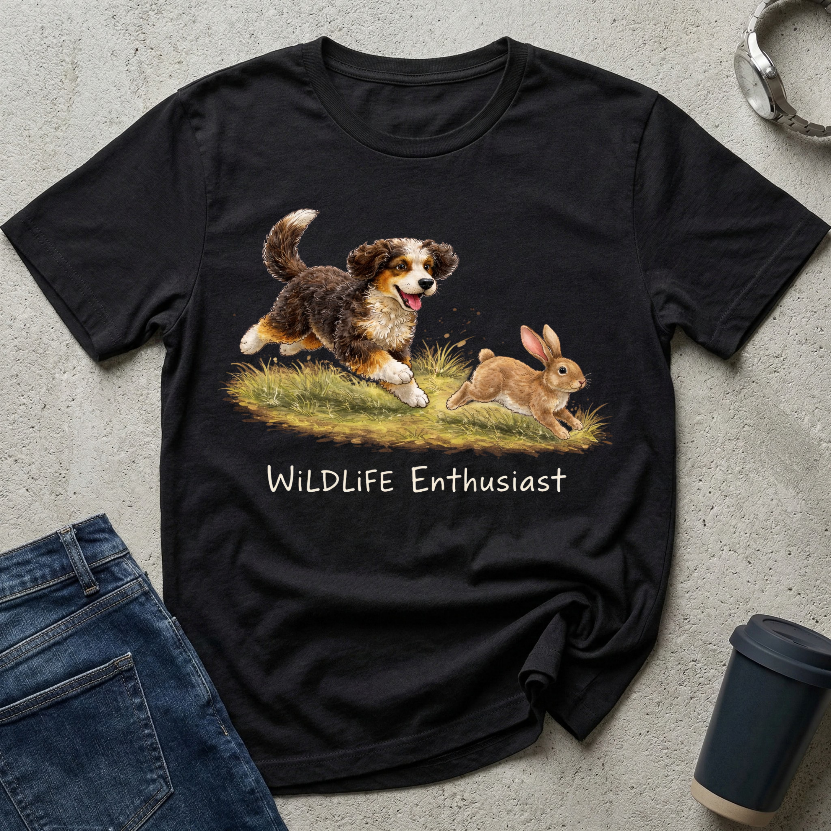 Wildlife Enthusiast - Rabbit T-Shirt