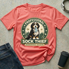 Professional Sock Thief Badge T-Shirt
