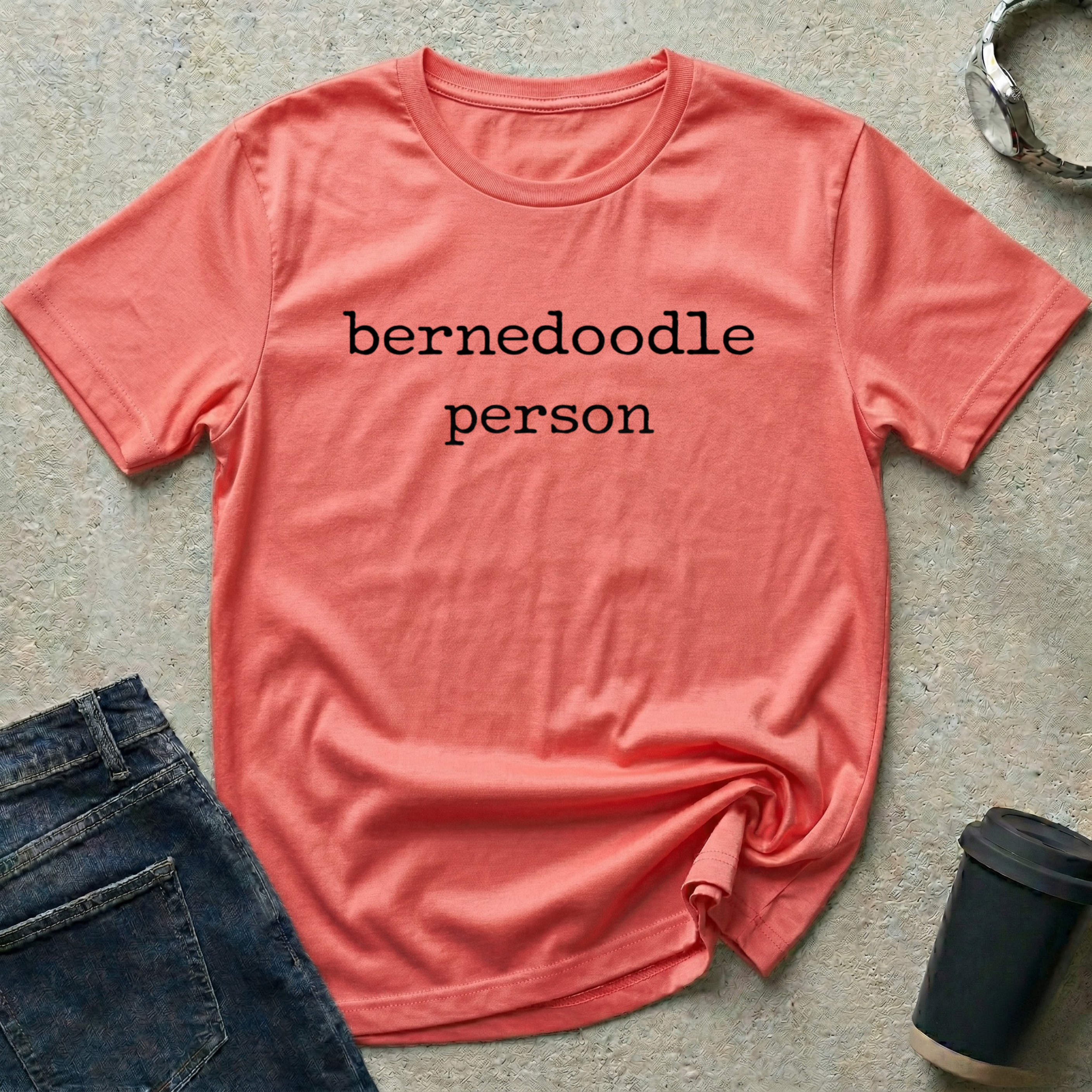 Bernedoodle Person T-Shirt