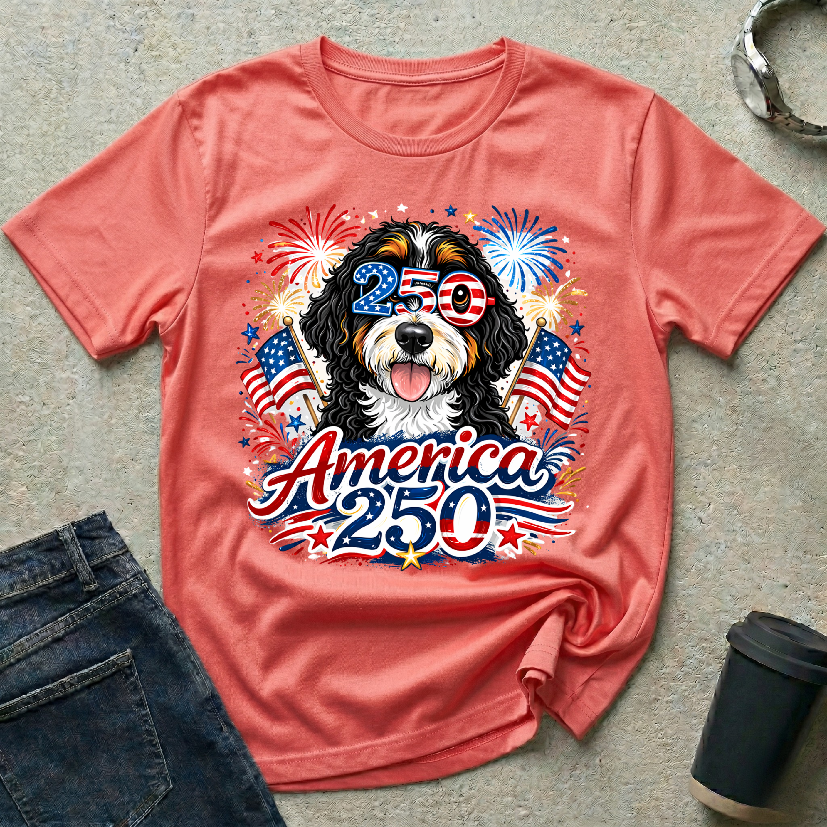 America 250th Birthday T-Shirt
