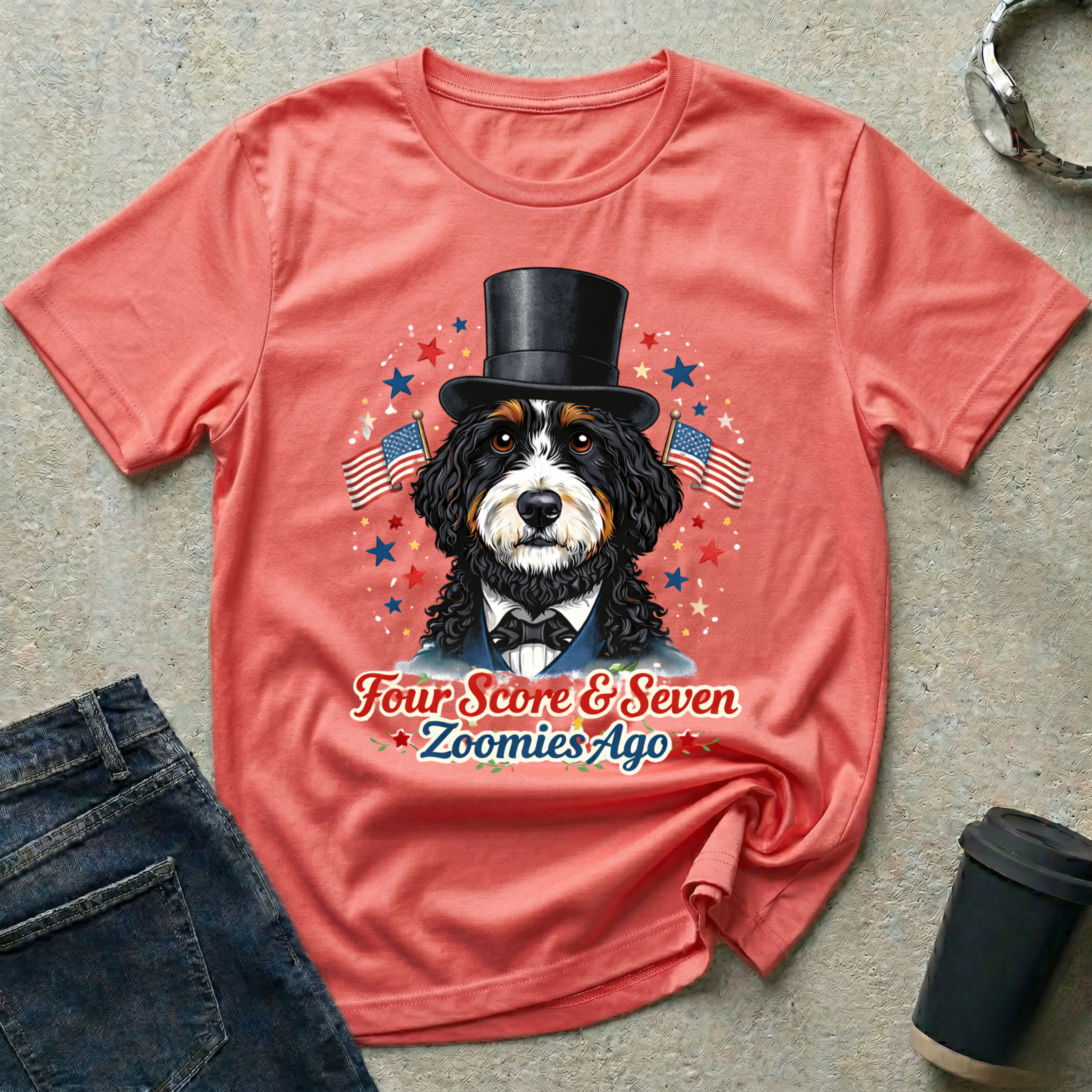 Presidents Day Lincoln T-Shirt