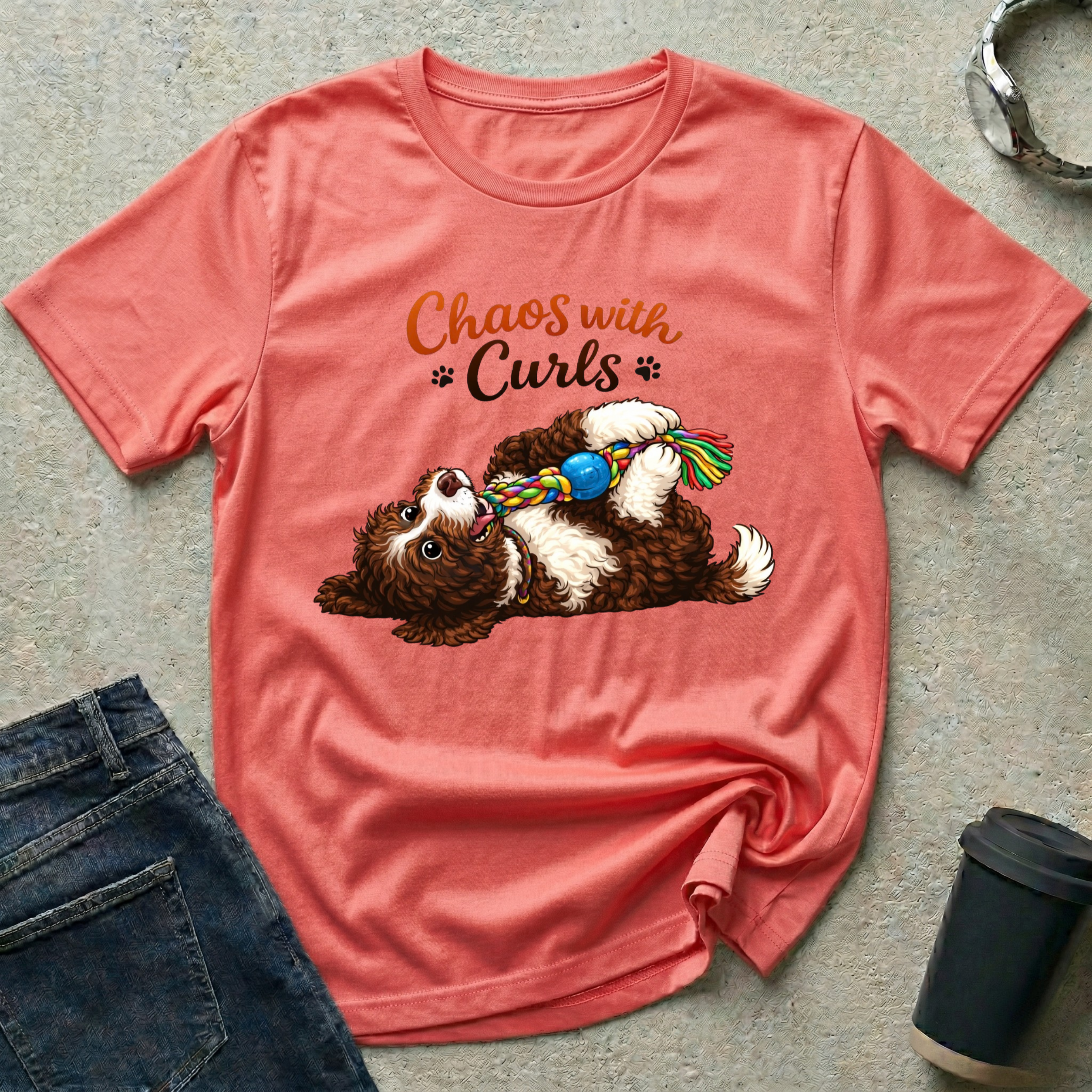 Chaos with Curls T-Shirt