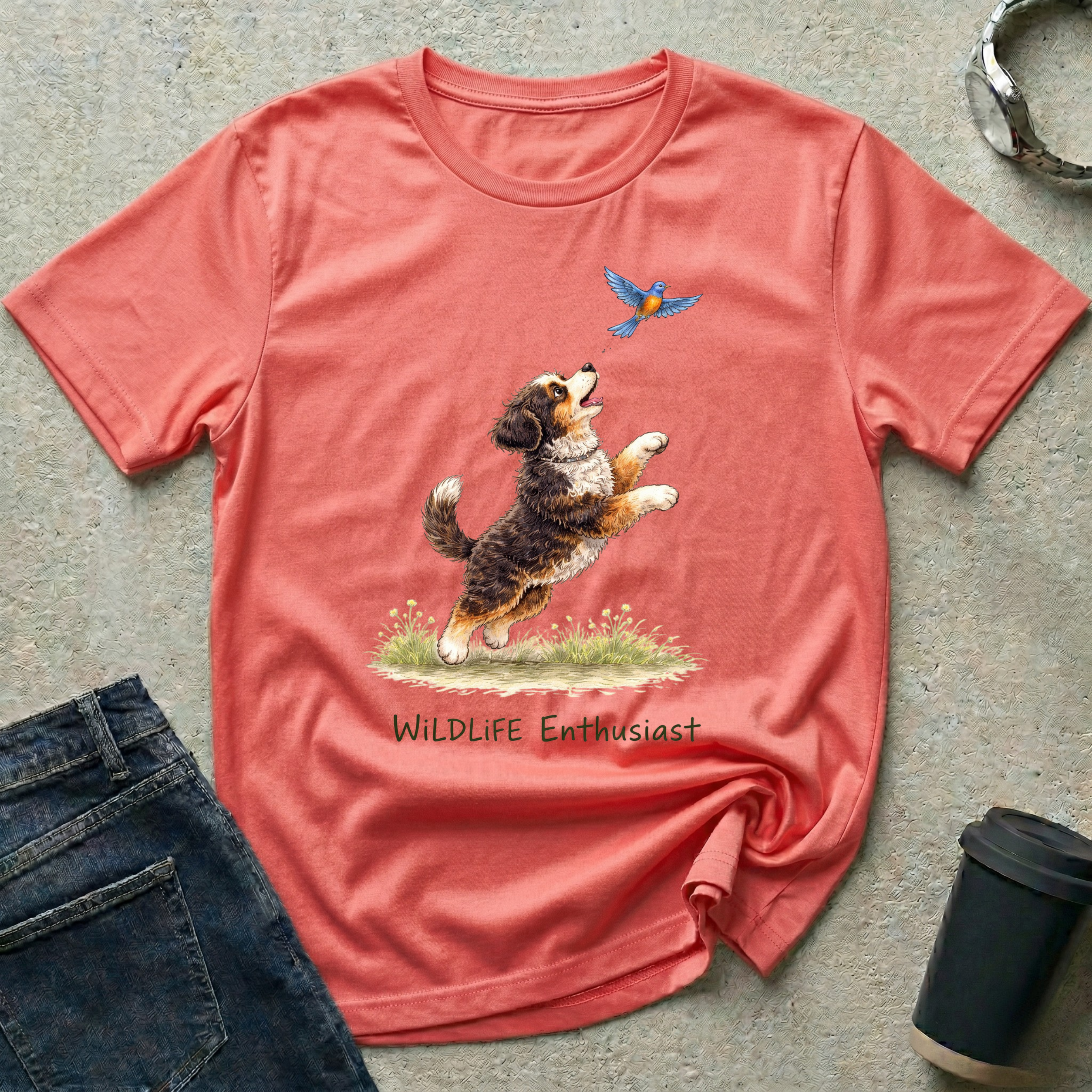 Wildlife Enthusiast Bird T-Shirt