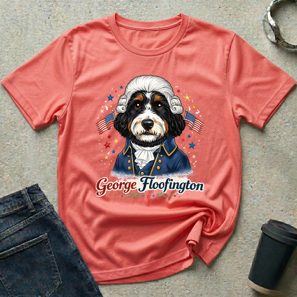 Presidents Day George Floofington T-Shirt