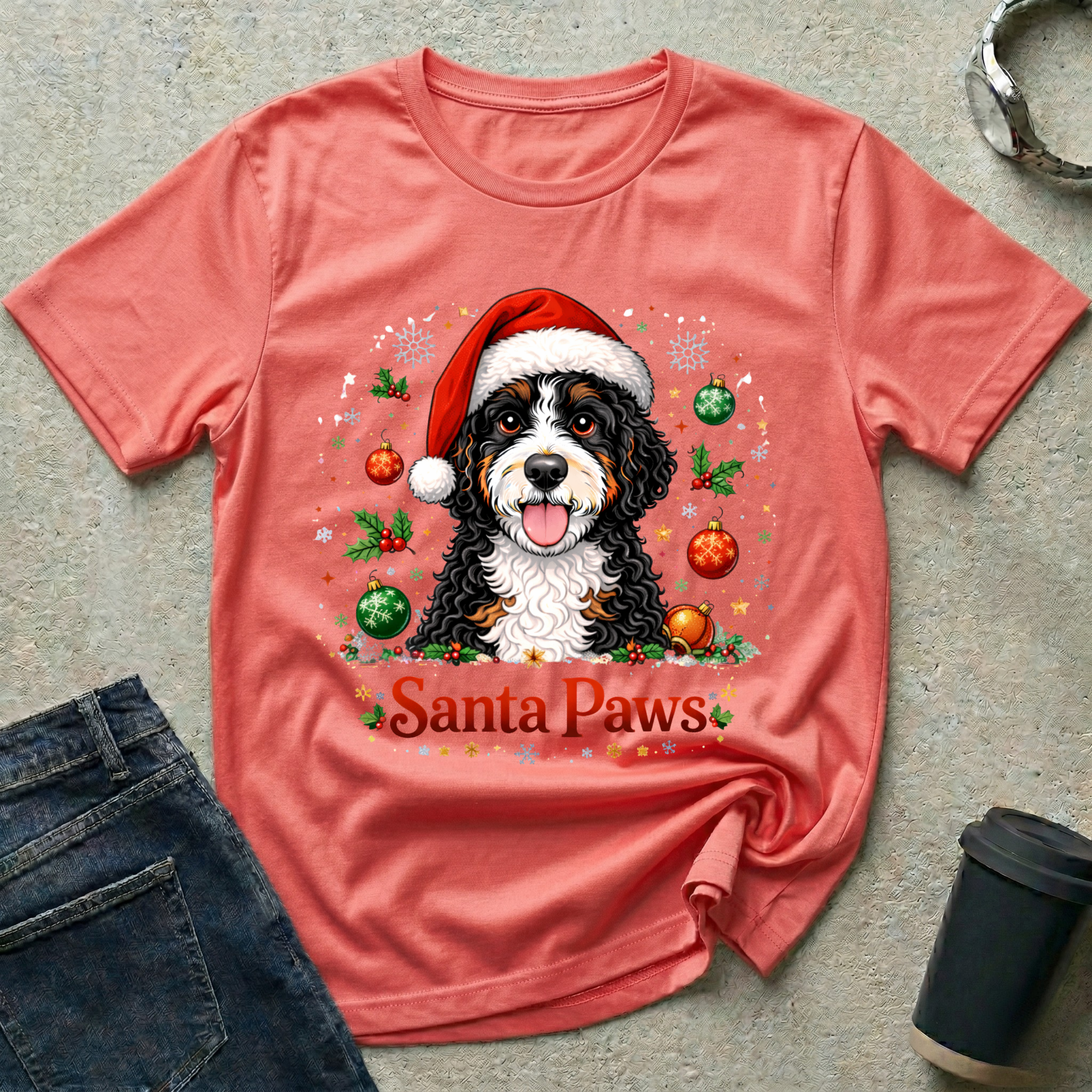 Santa Paws T-Shirt