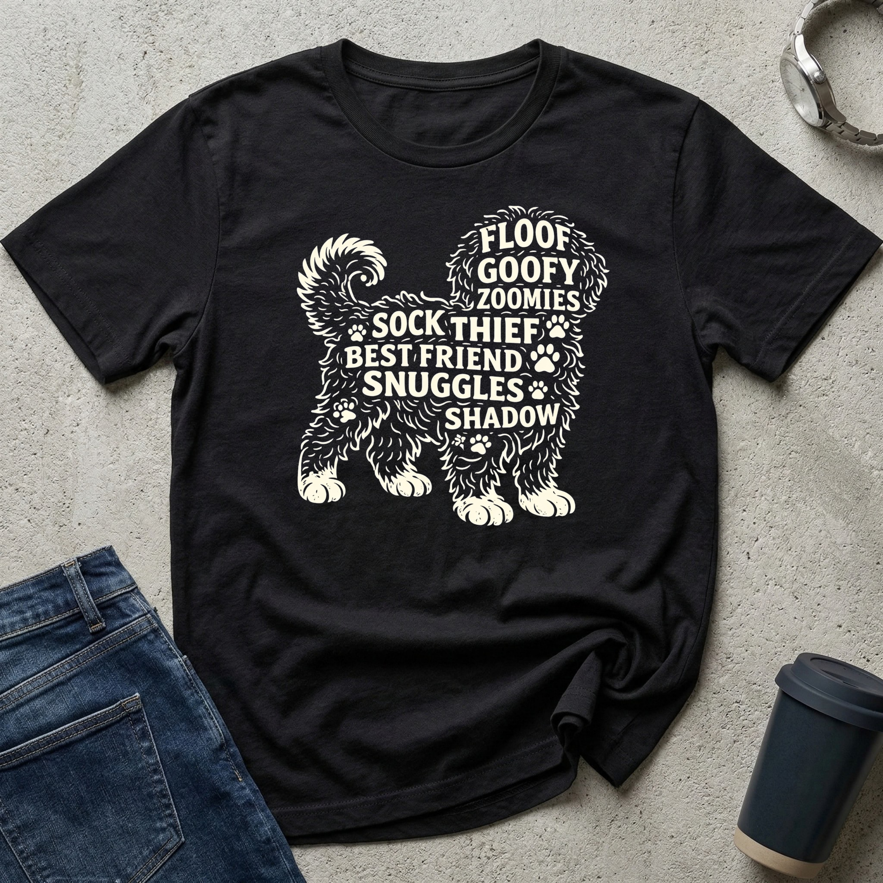 Doodle Word Cloud T-Shirt