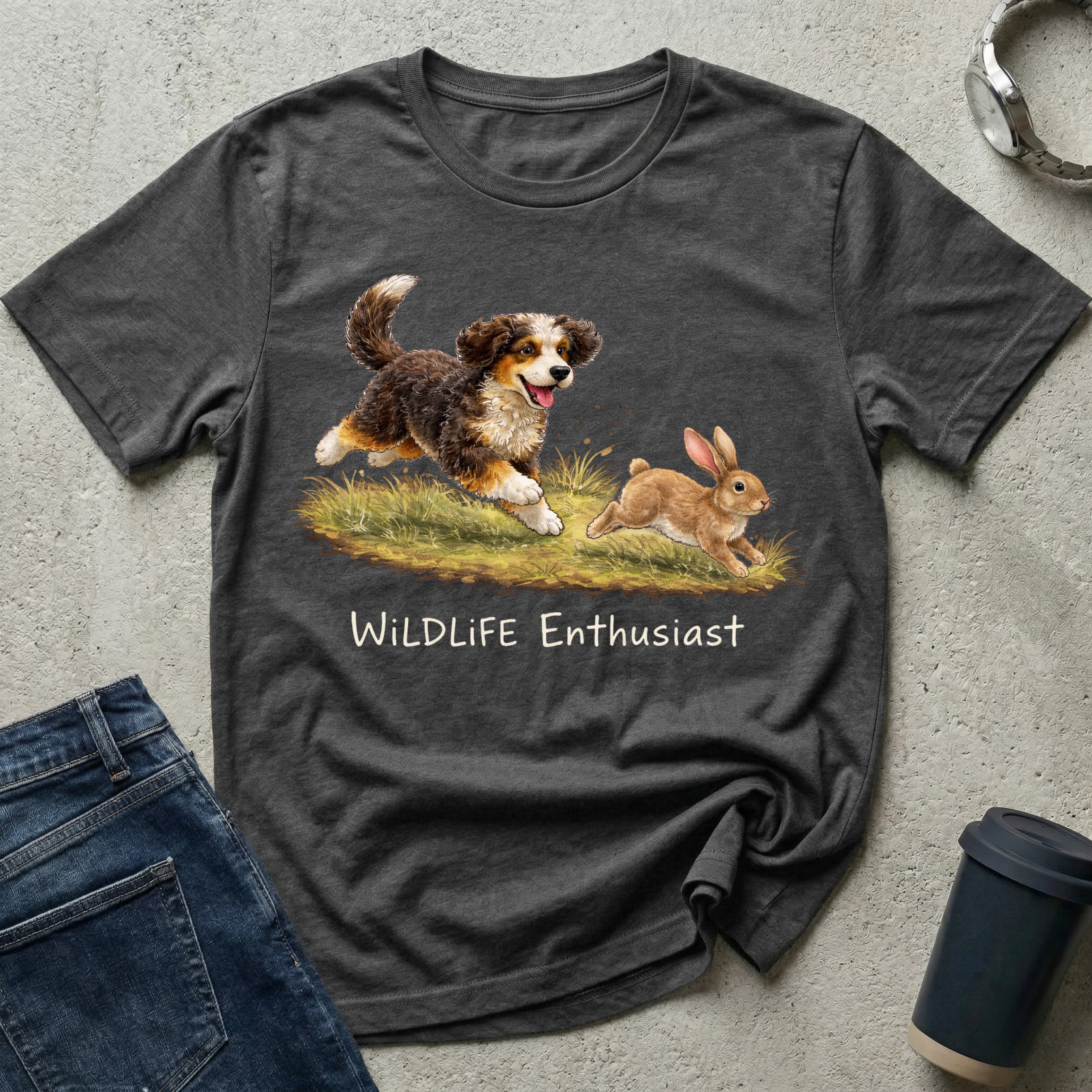 Wildlife Enthusiast - Rabbit T-Shirt