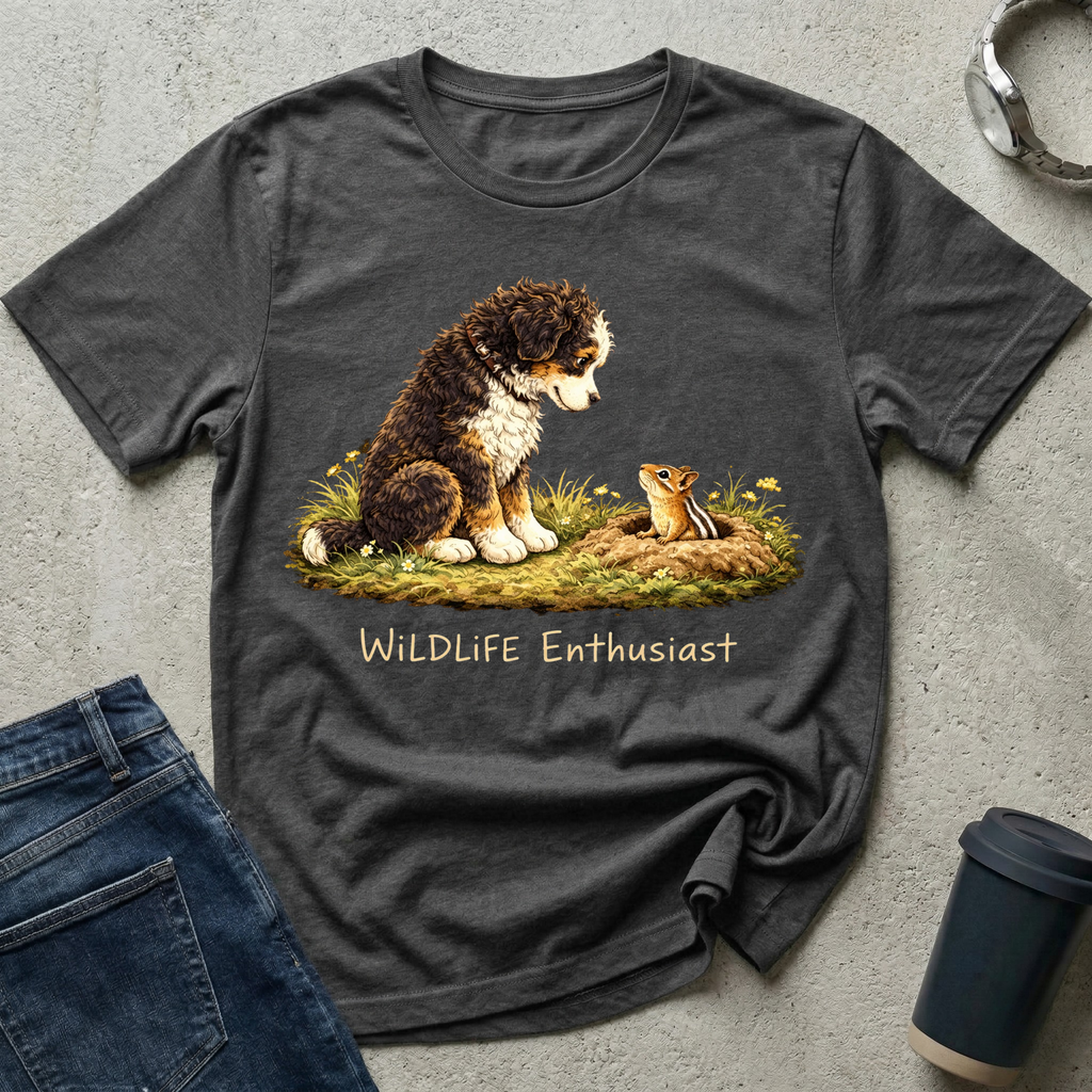 Wildlife Enthusiast - Chipmunk T-Shirt
