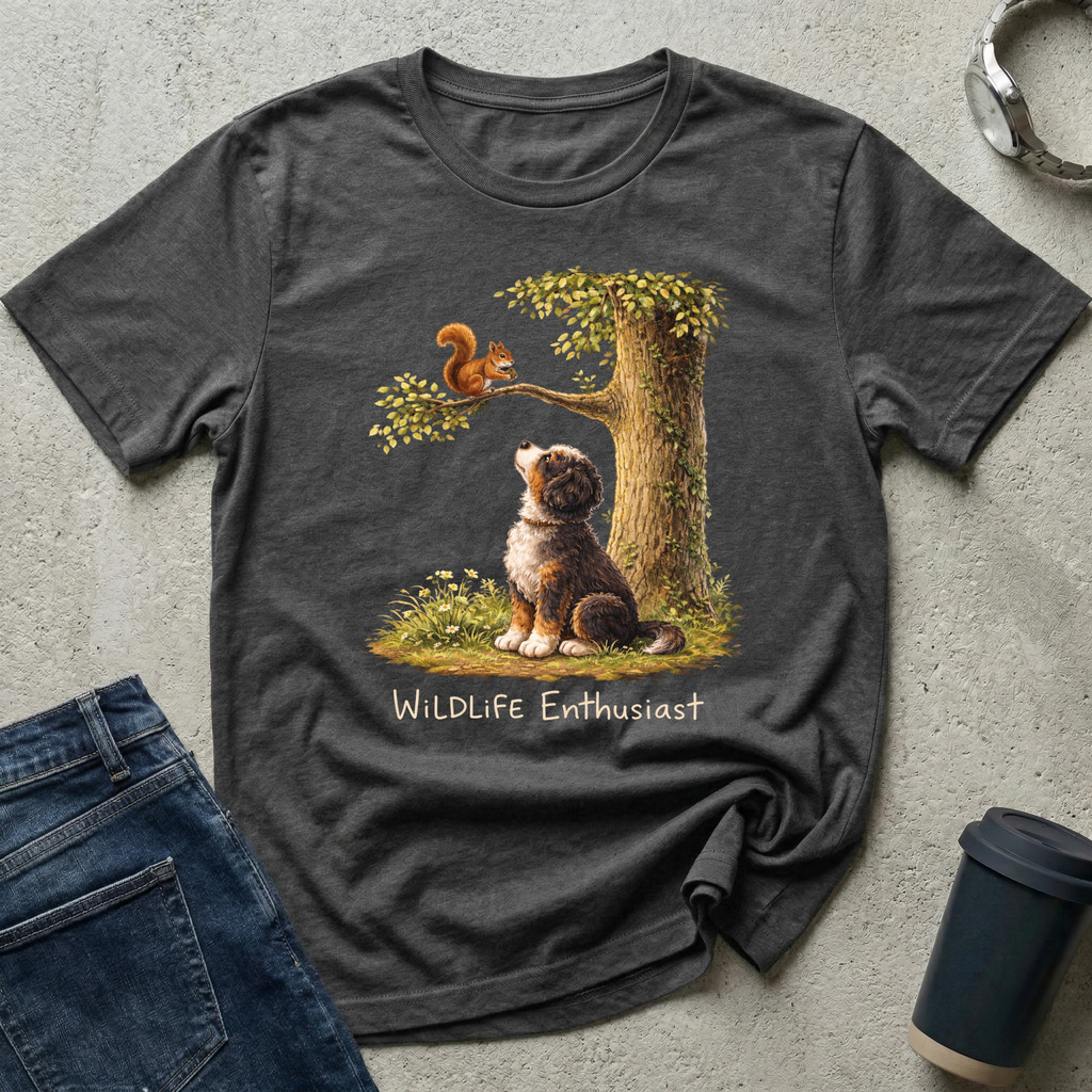 Wildlife Enthusiast - Squirrel T-Shirt