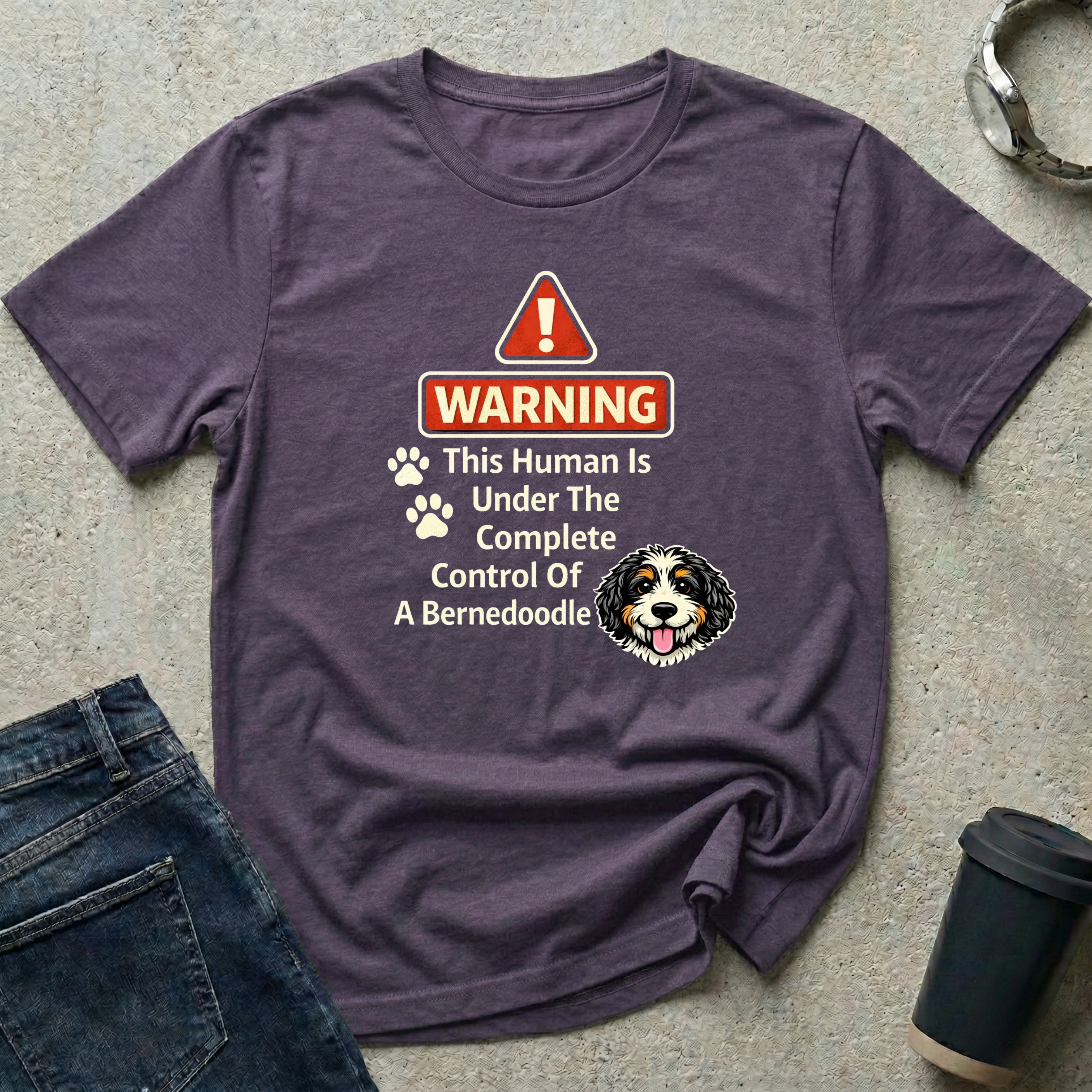 Bernedoodle Warning T-Shirt