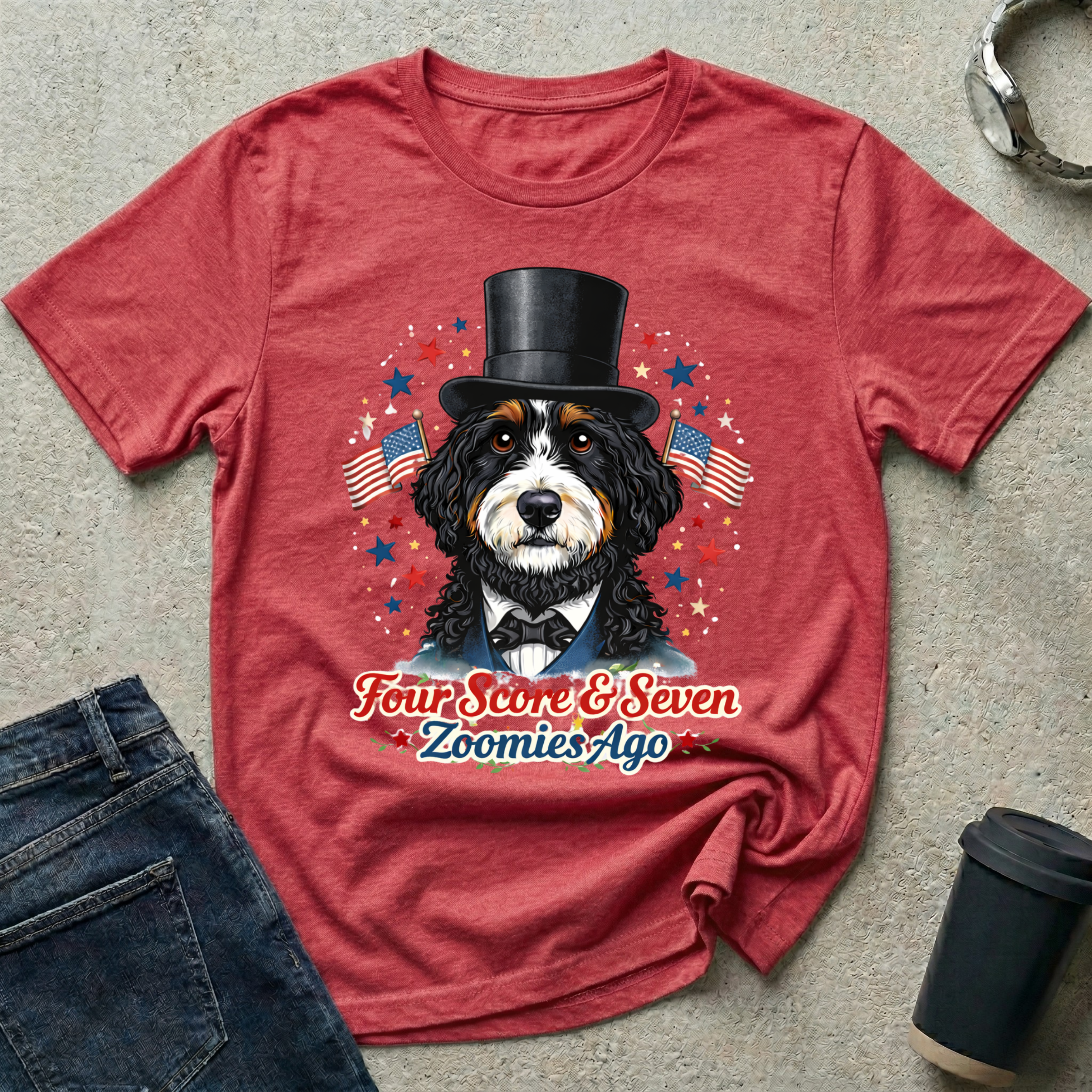 Presidents Day Lincoln T-Shirt