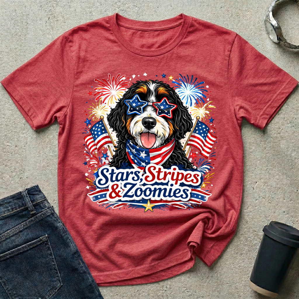 Stars, Stripes, & Zoomies T-Shirt