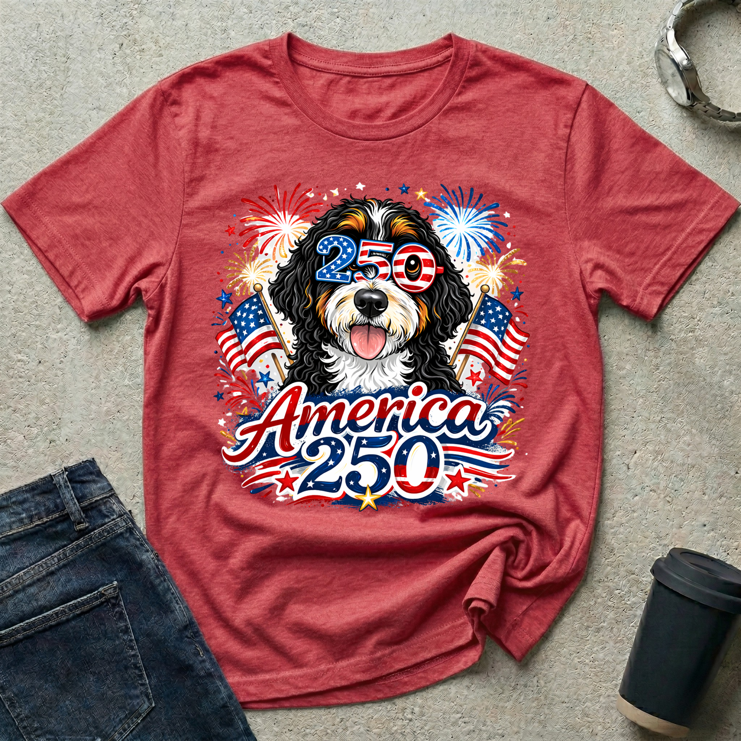 America 250th Birthday T-Shirt