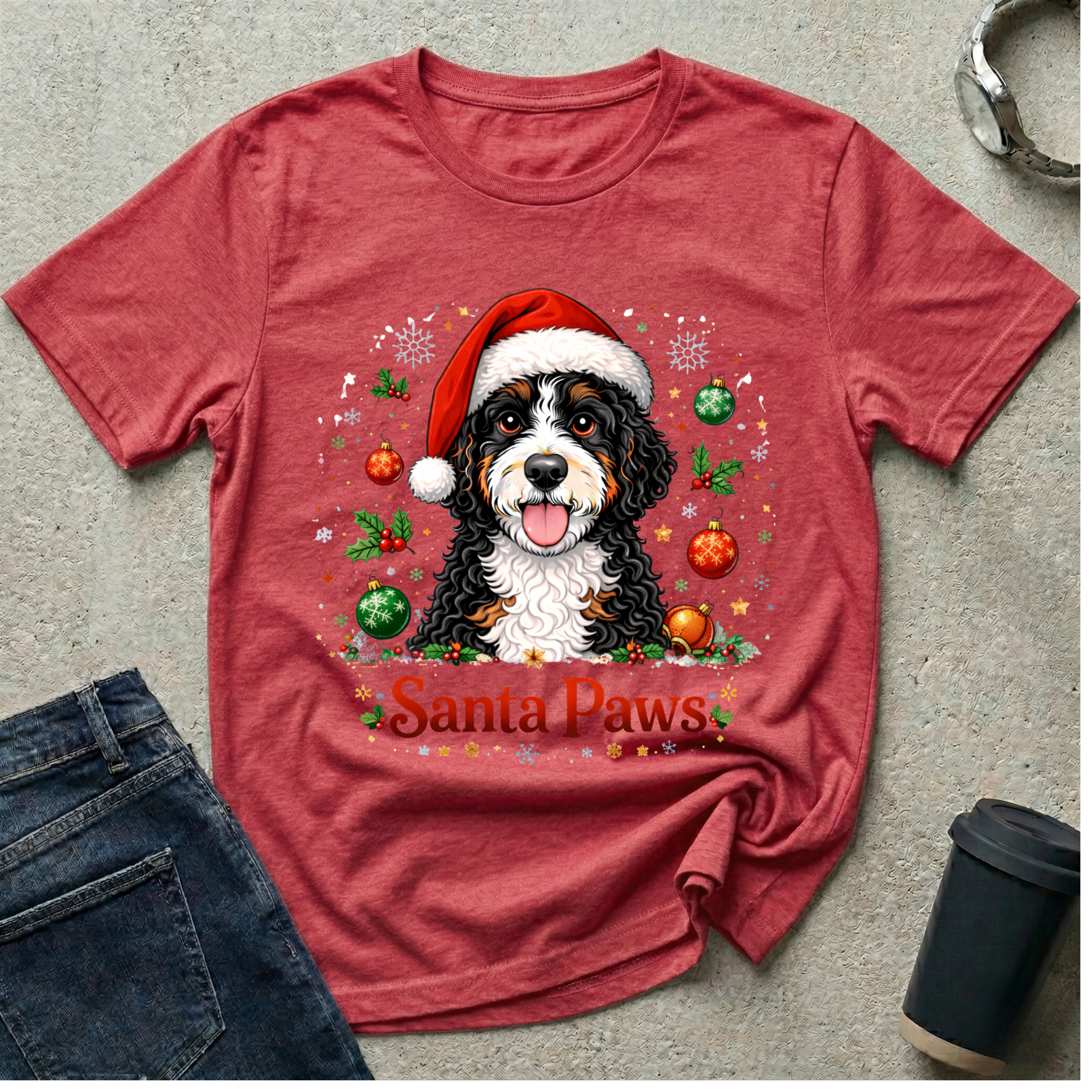 Santa Paws T-Shirt