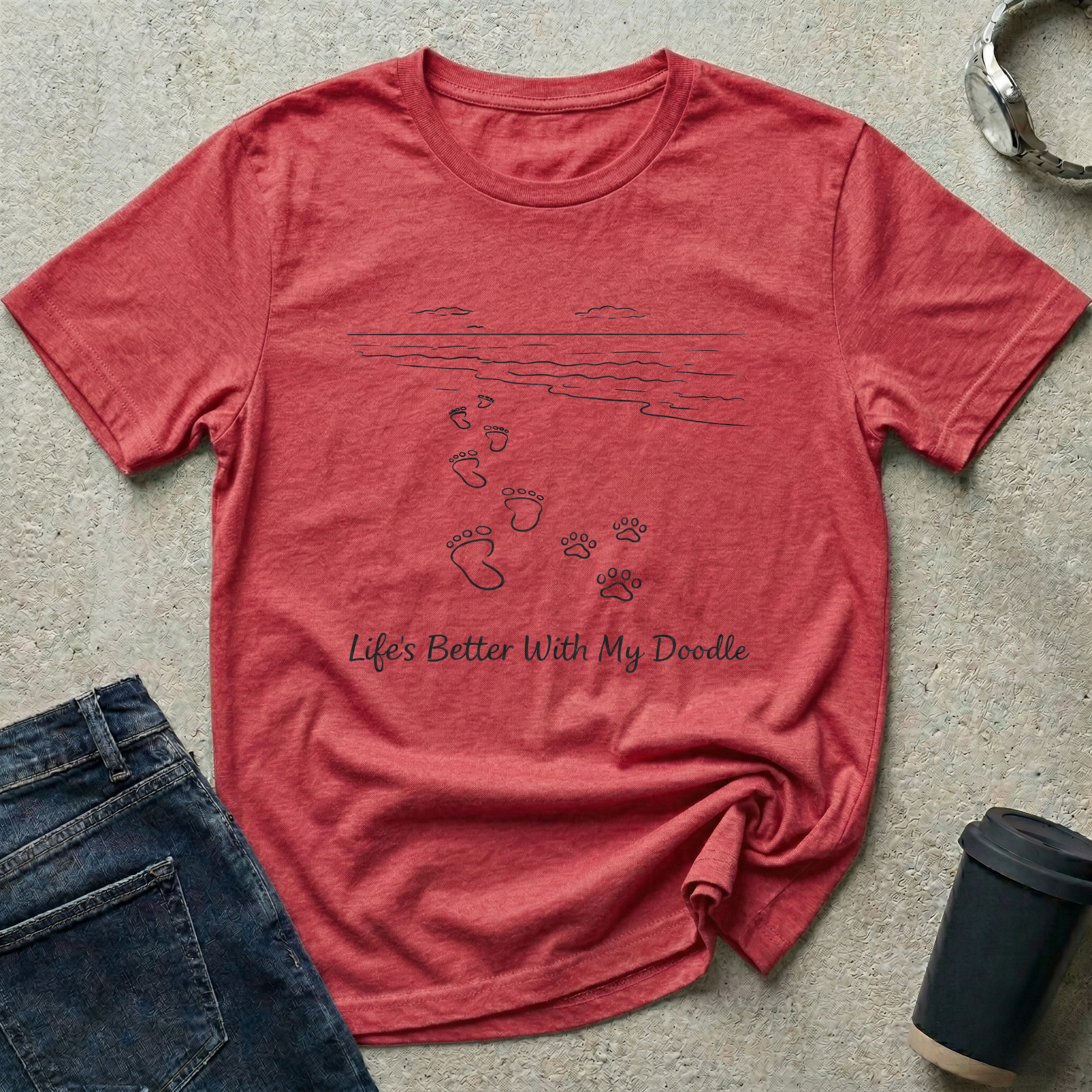 Life's Better With My Doodle T-Shirt