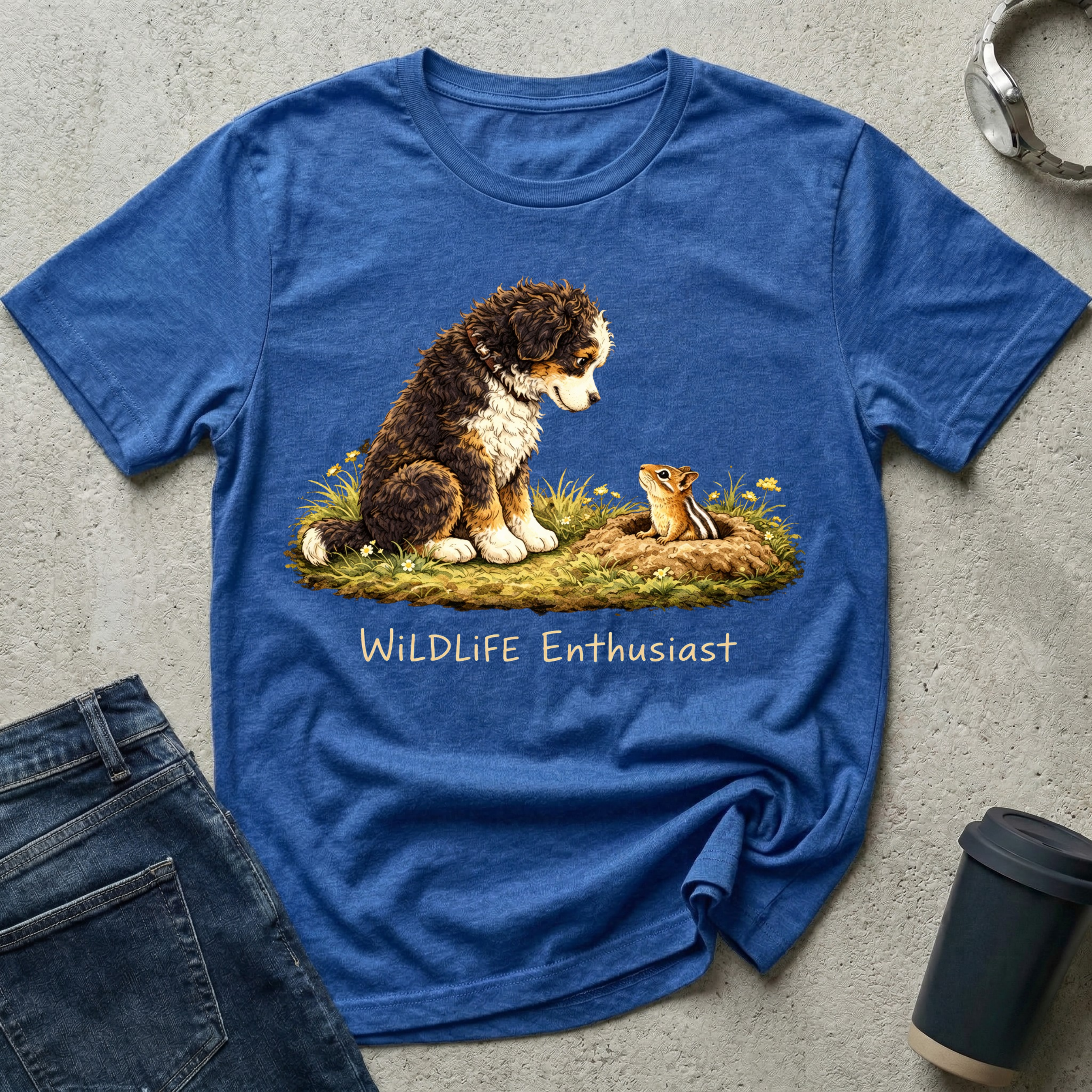 Wildlife Enthusiast - Chipmunk T-Shirt