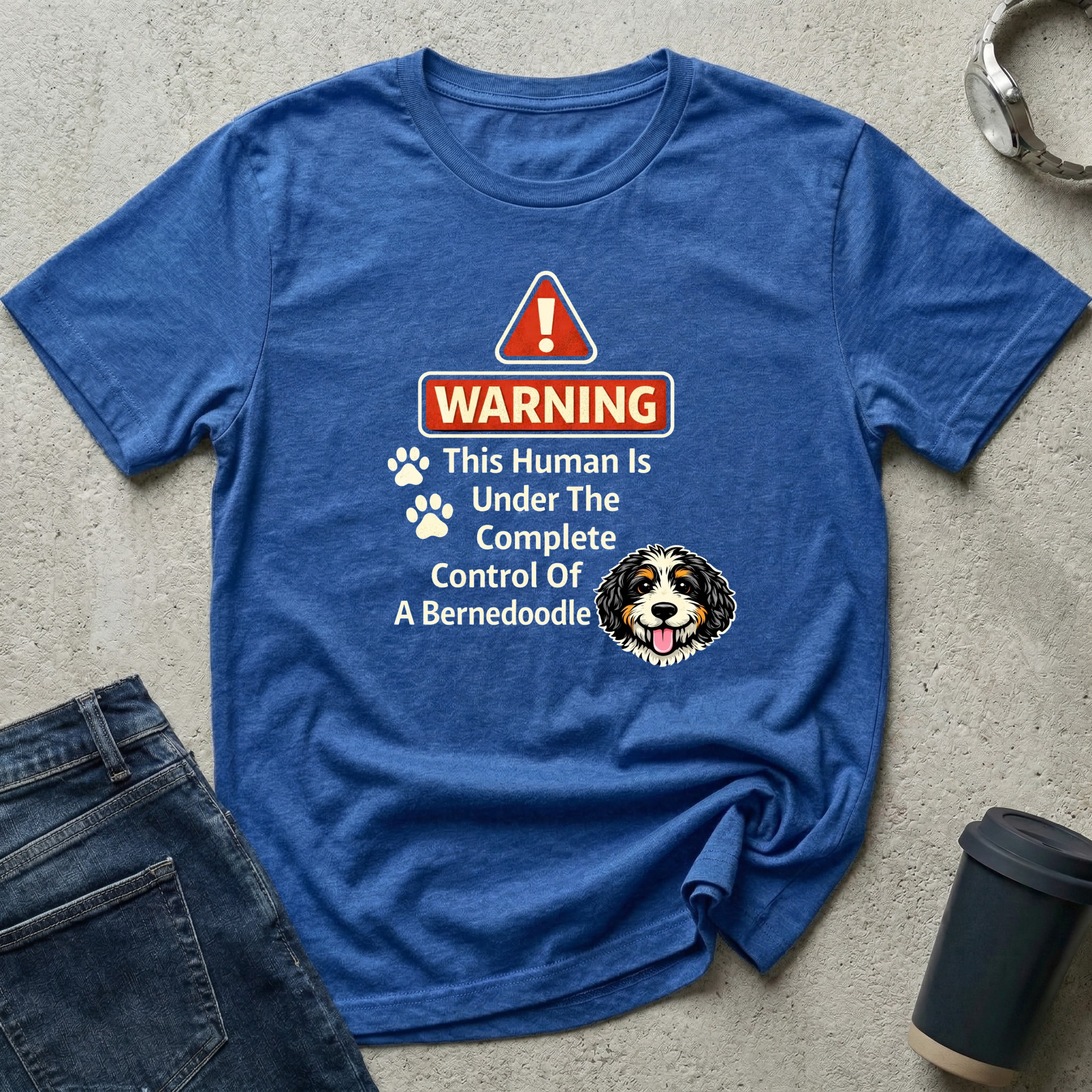 Bernedoodle Warning T-Shirt