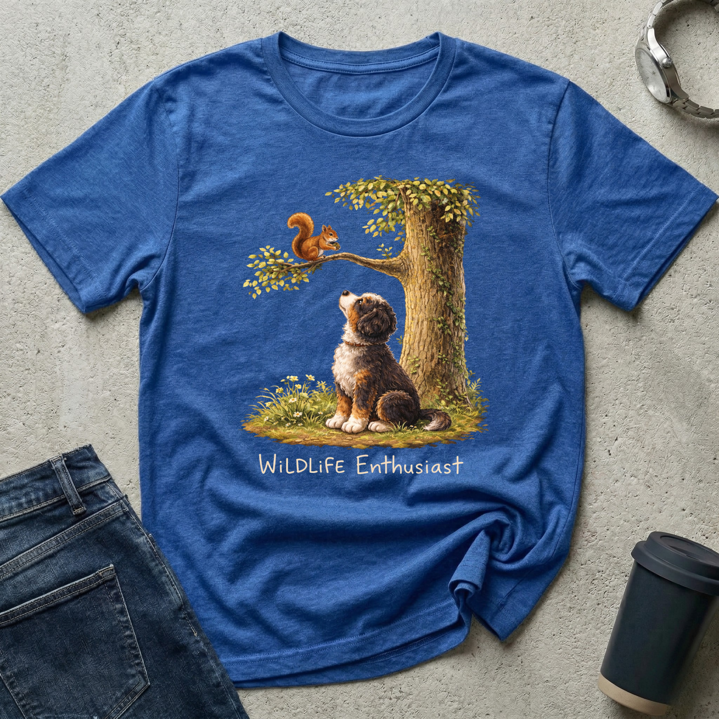 Wildlife Enthusiast - Squirrel T-Shirt