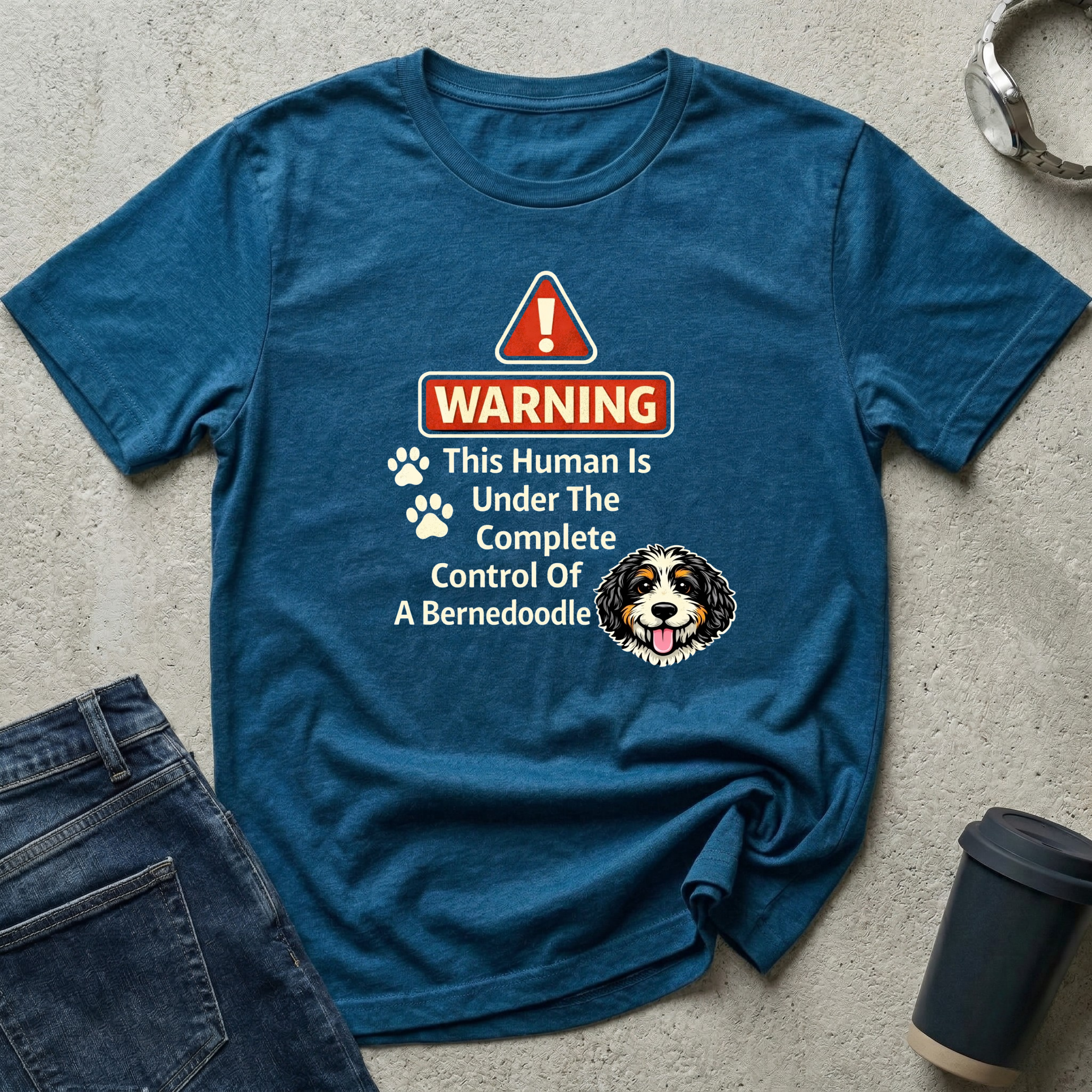 Bernedoodle Warning T-Shirt