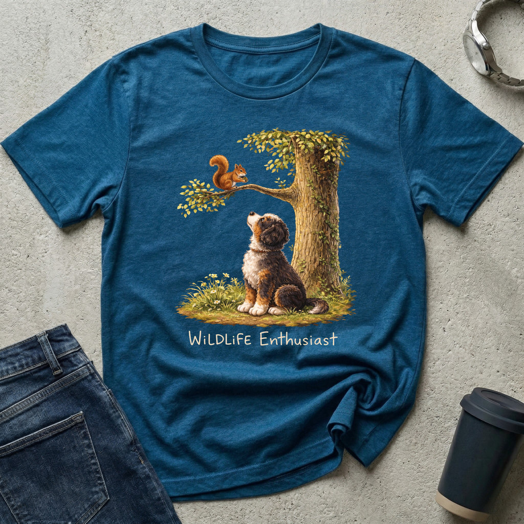 Wildlife Enthusiast - Squirrel T-Shirt