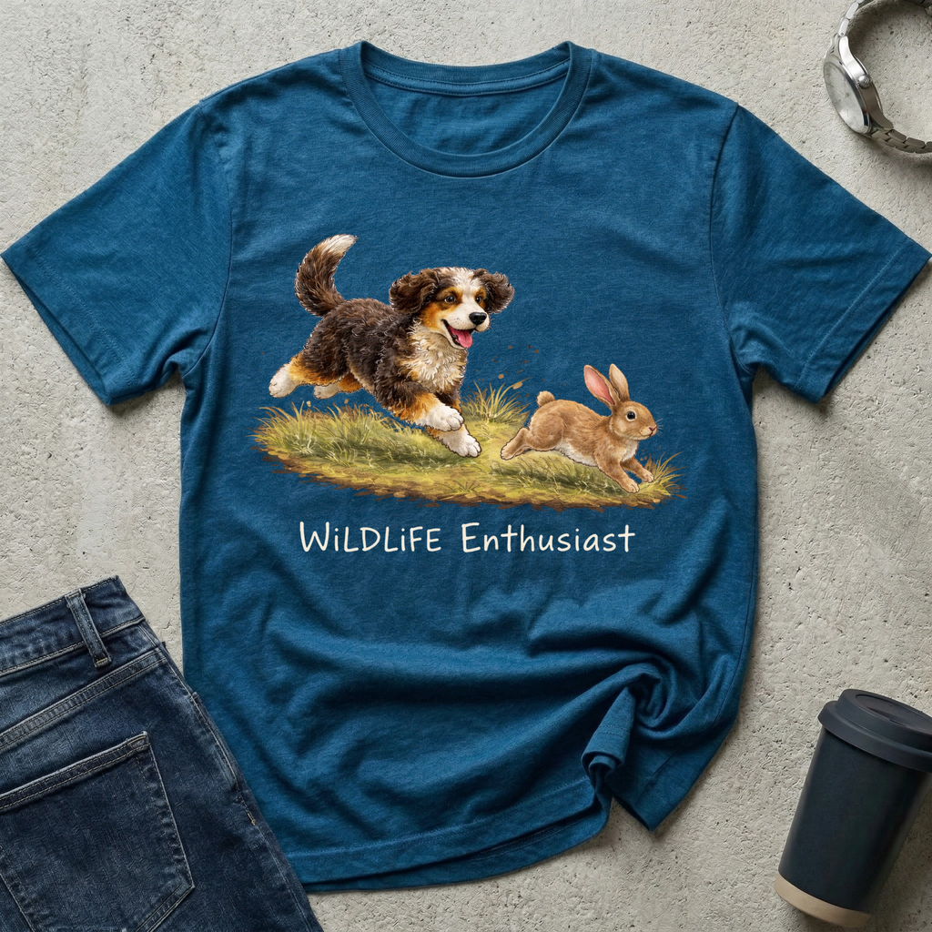 Wildlife Enthusiast - Rabbit T-Shirt