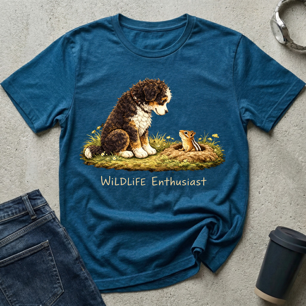 Wildlife Enthusiast - Chipmunk T-Shirt