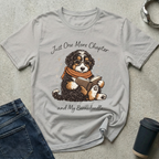 Just One More Chapter - Bernedoodle T-Shirt