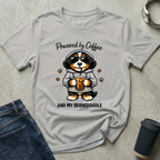 Powered by Coffee and My Bernedoodle T-Shirt