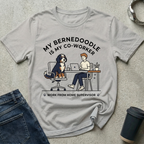 My Bernedoodle Is My Co-Worker T-Shirt