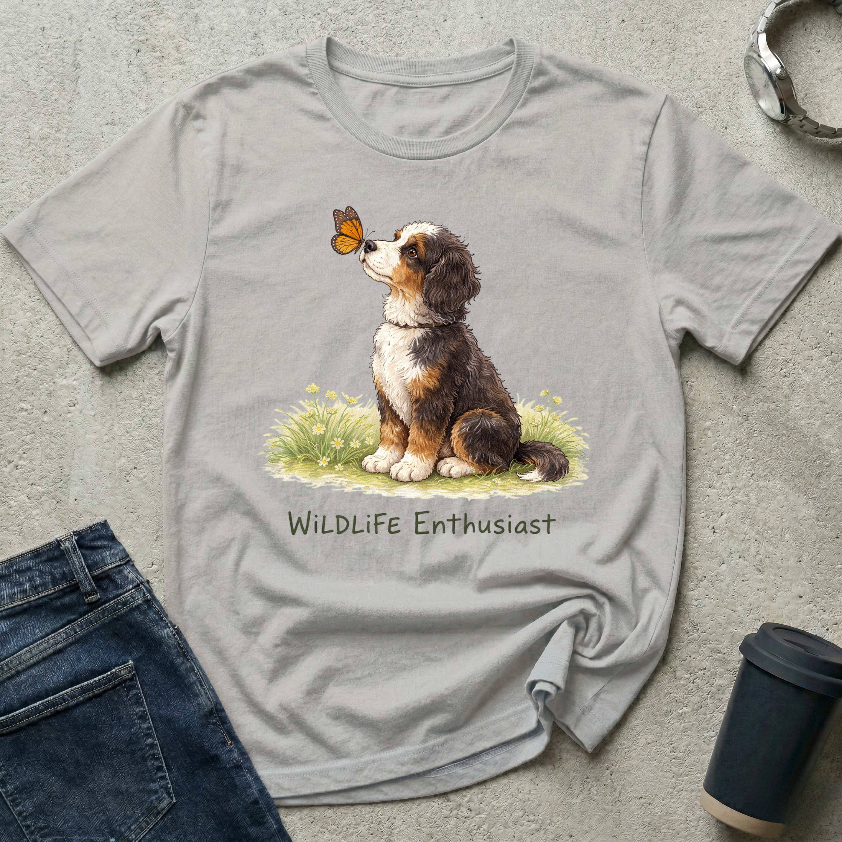 Wildlife Enthusiast Butterfly T-Shirt
