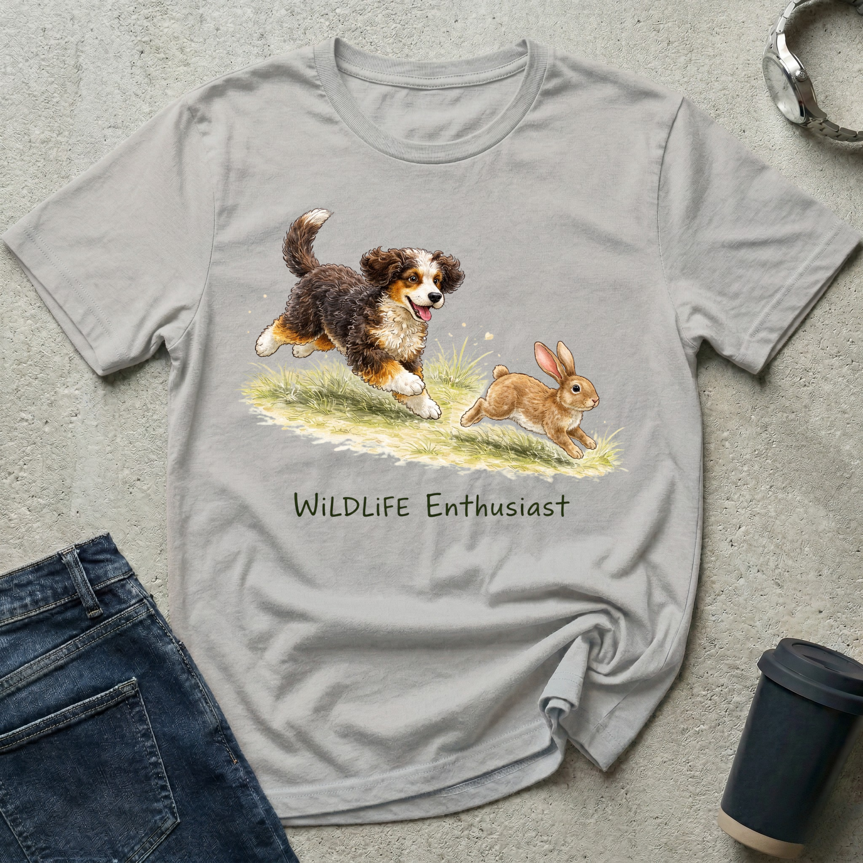 Wildlife Enthusiast Rabbit T-Shirt