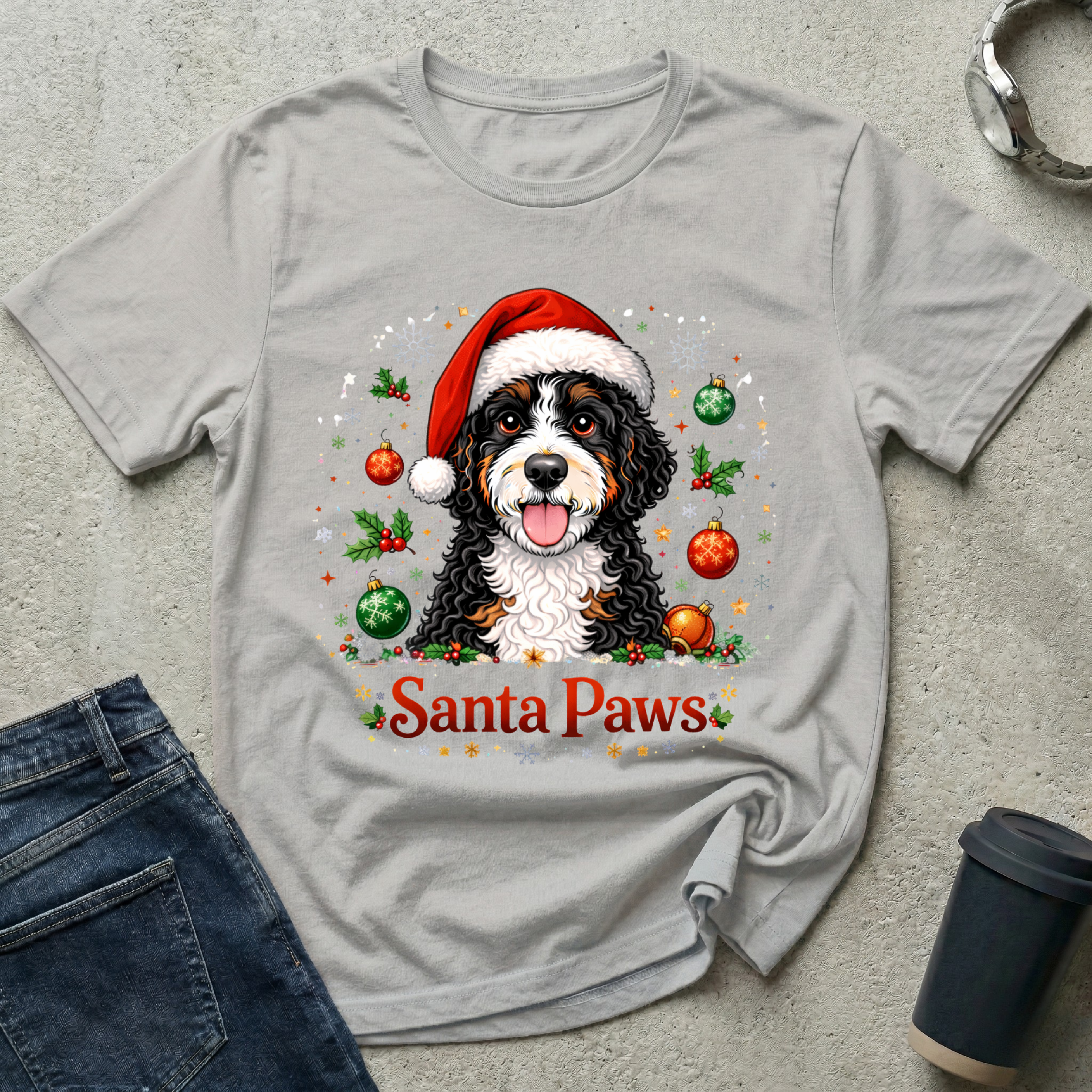 Santa Paws T-Shirt