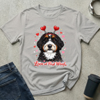 V-Day Love at First Woof T-Shirt