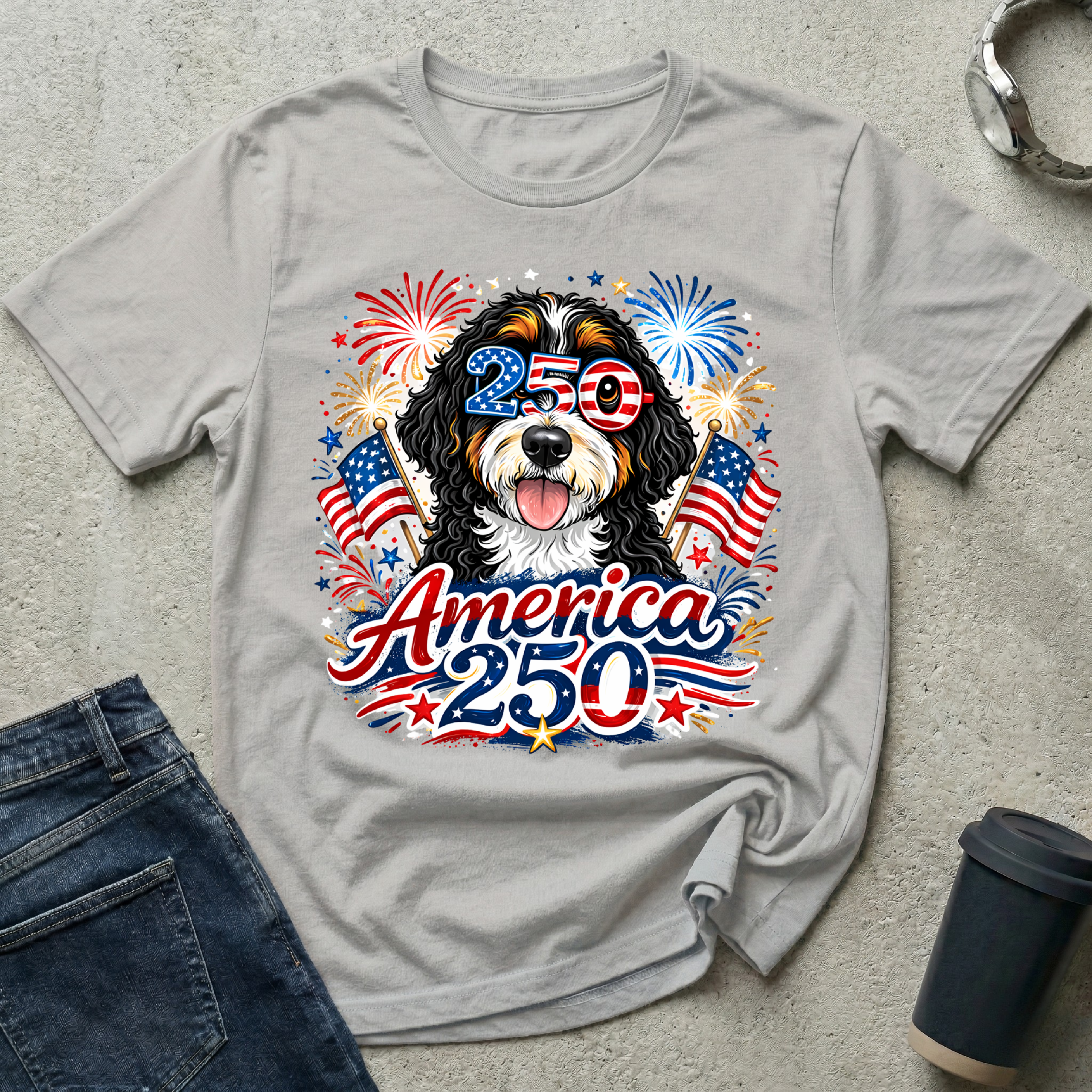 America 250th Birthday T-Shirt