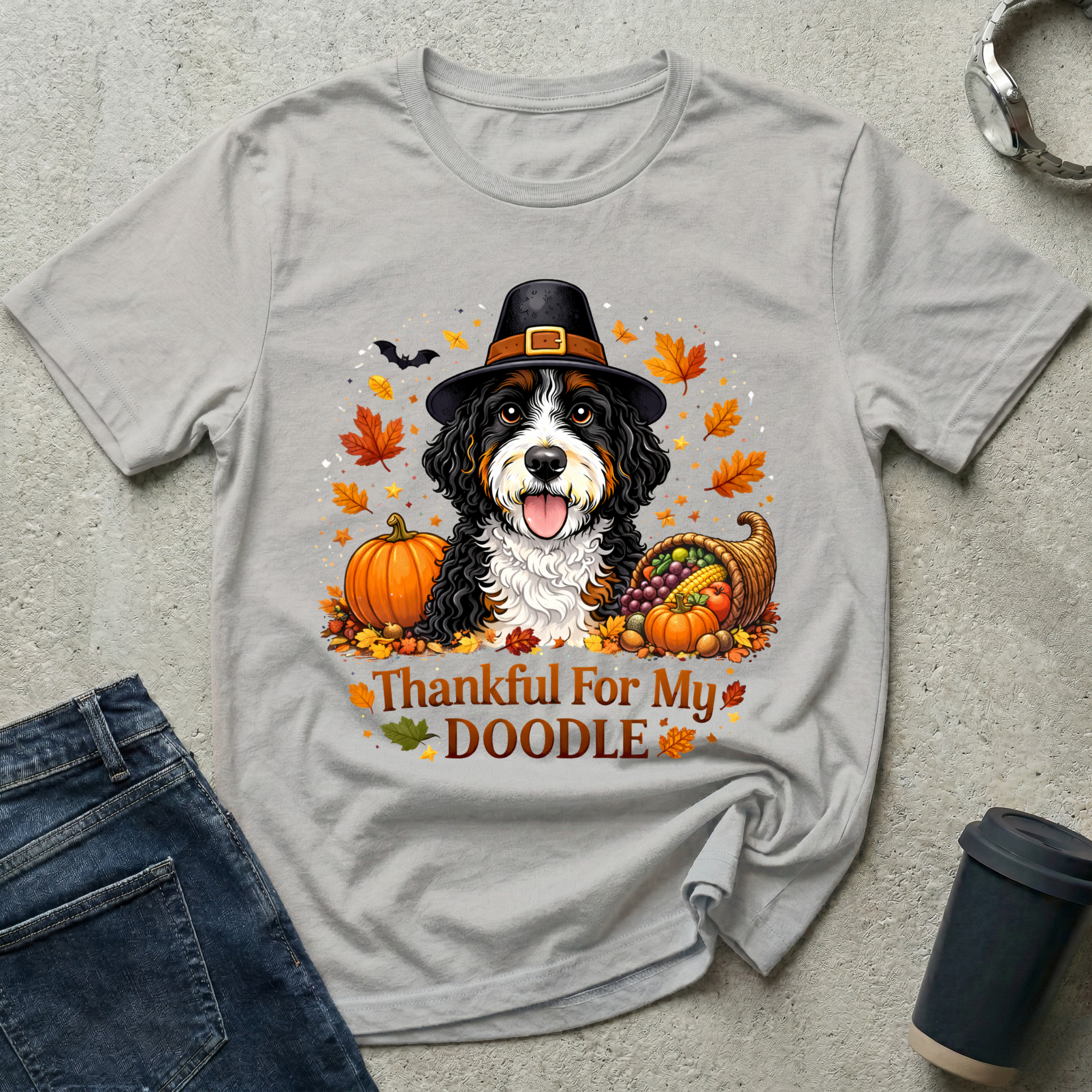 Thankful For My Doodle T-Shirt