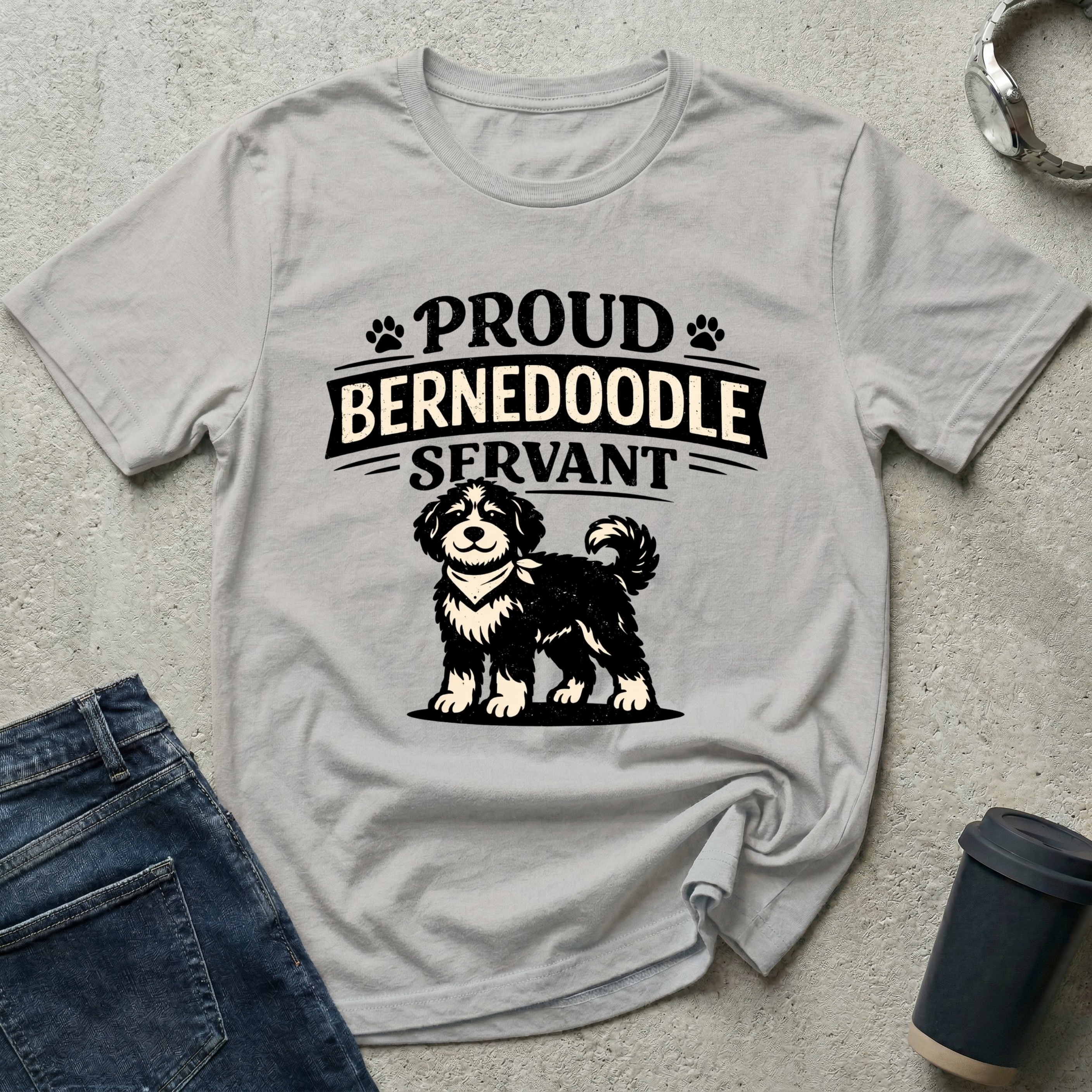 Proud Bernedoodle Servant T-Shirt