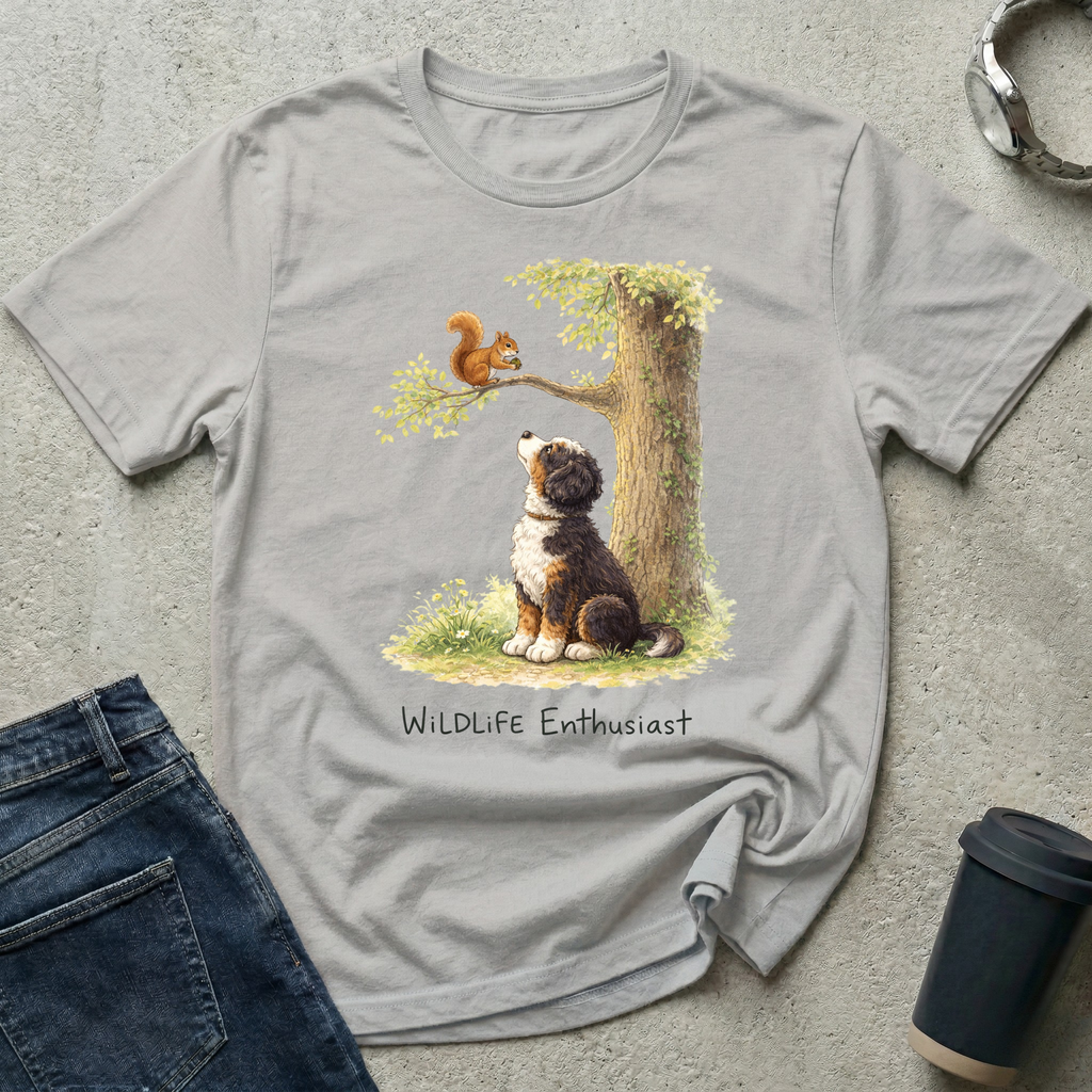 Wildlife Enthusiast Squirrel T-Shirt