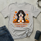 Pumpkin Spice Dog Mom T-Shirt