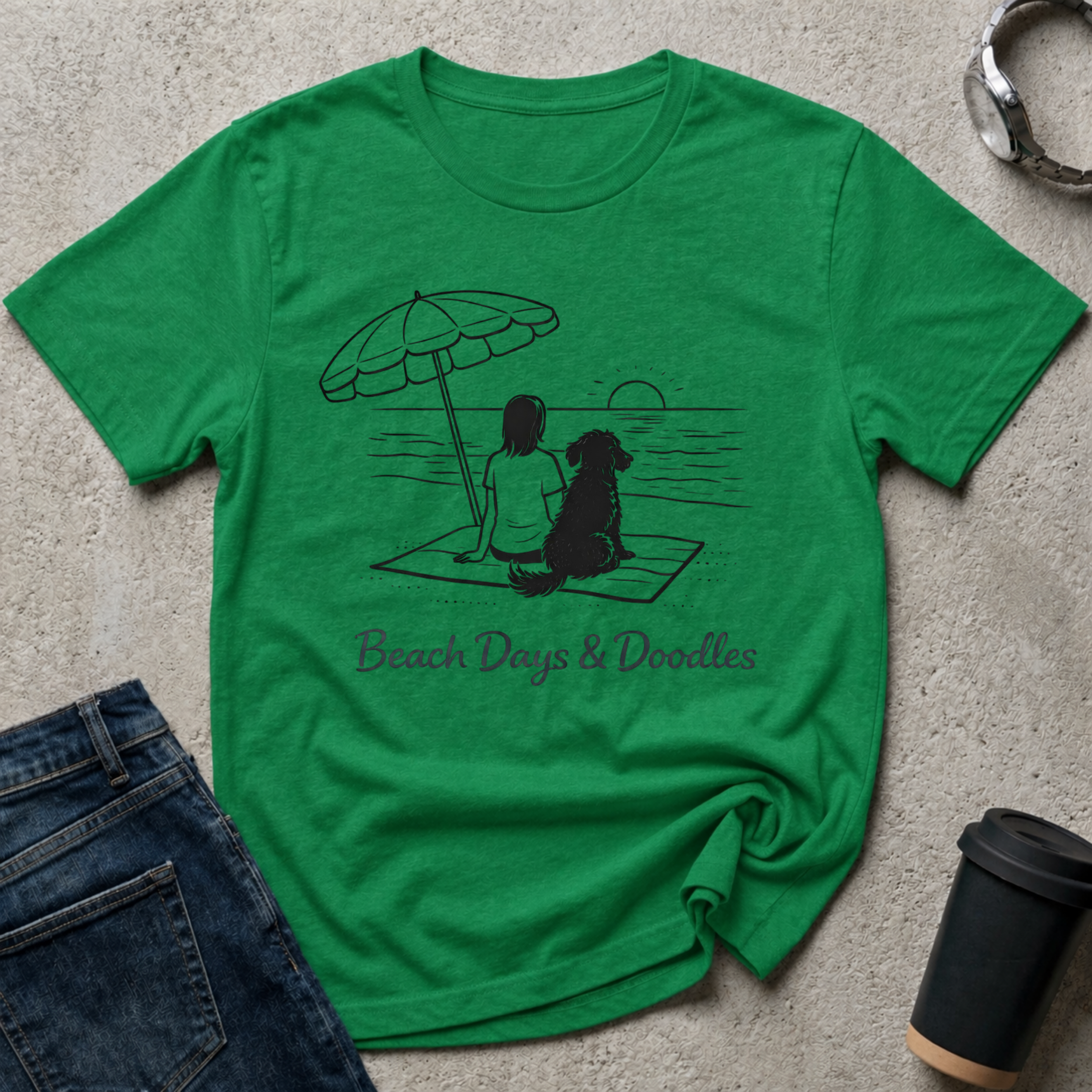 Beach Days & Doodles T-Shirt