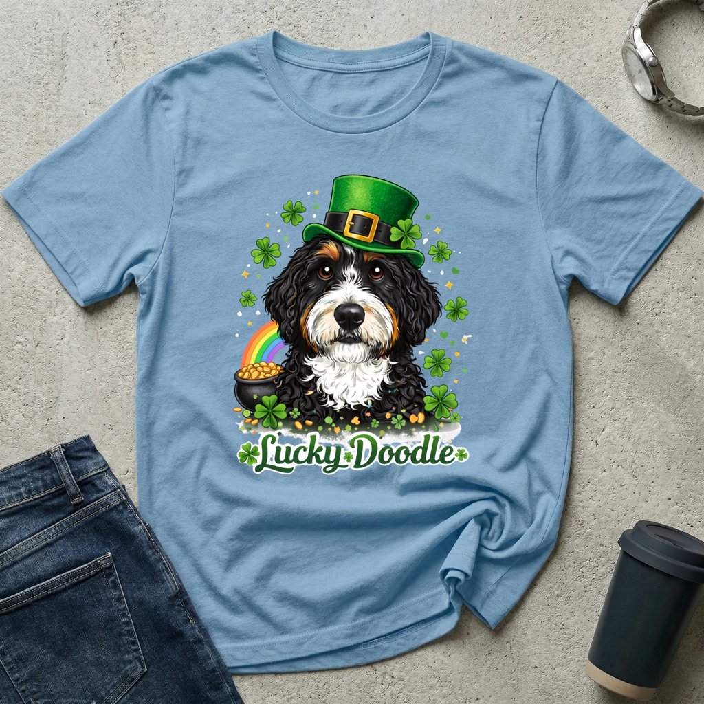 St. Patrick's Day Lucky Doodle T-Shirt