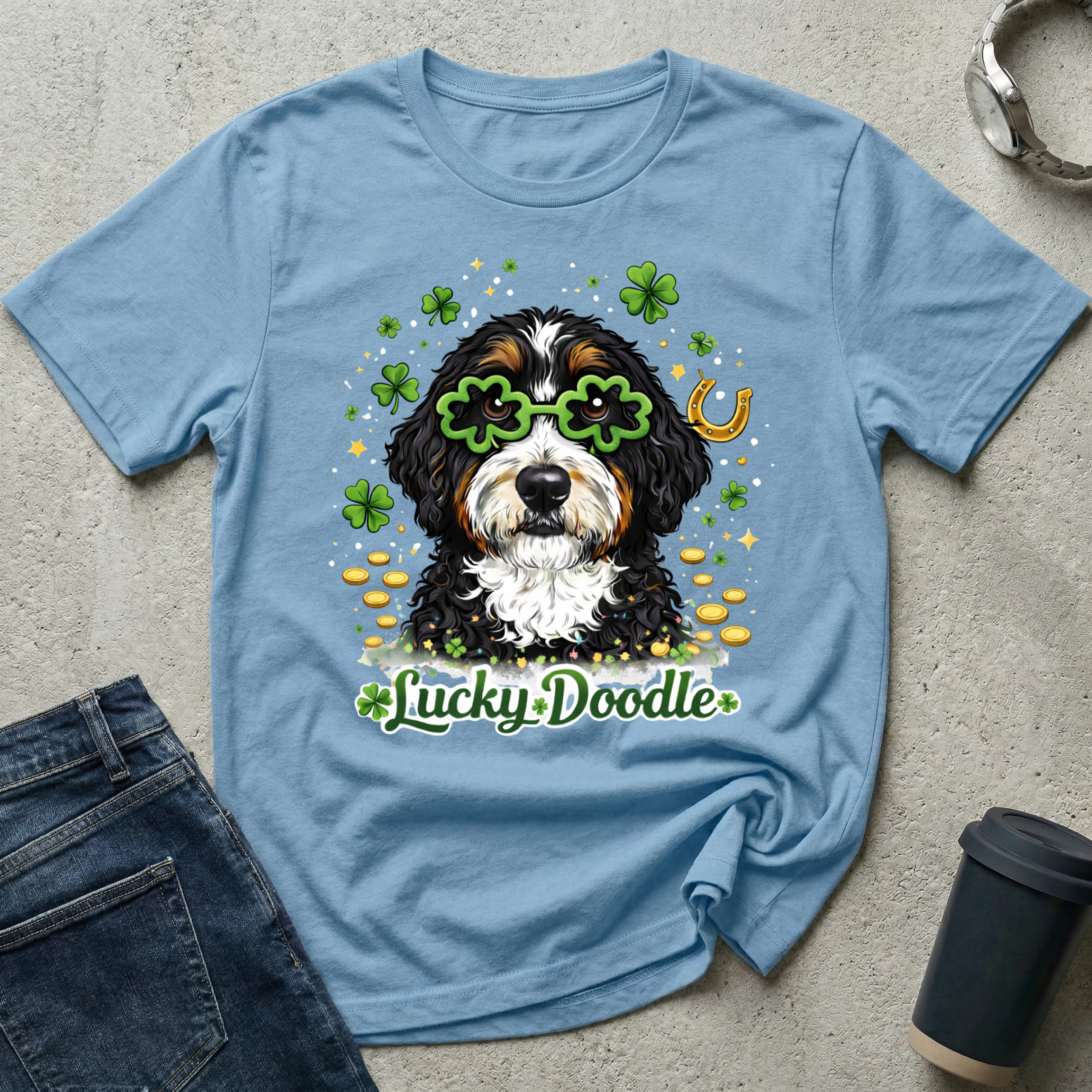 St. Patrick's Day Lucky Dog T-Shirt