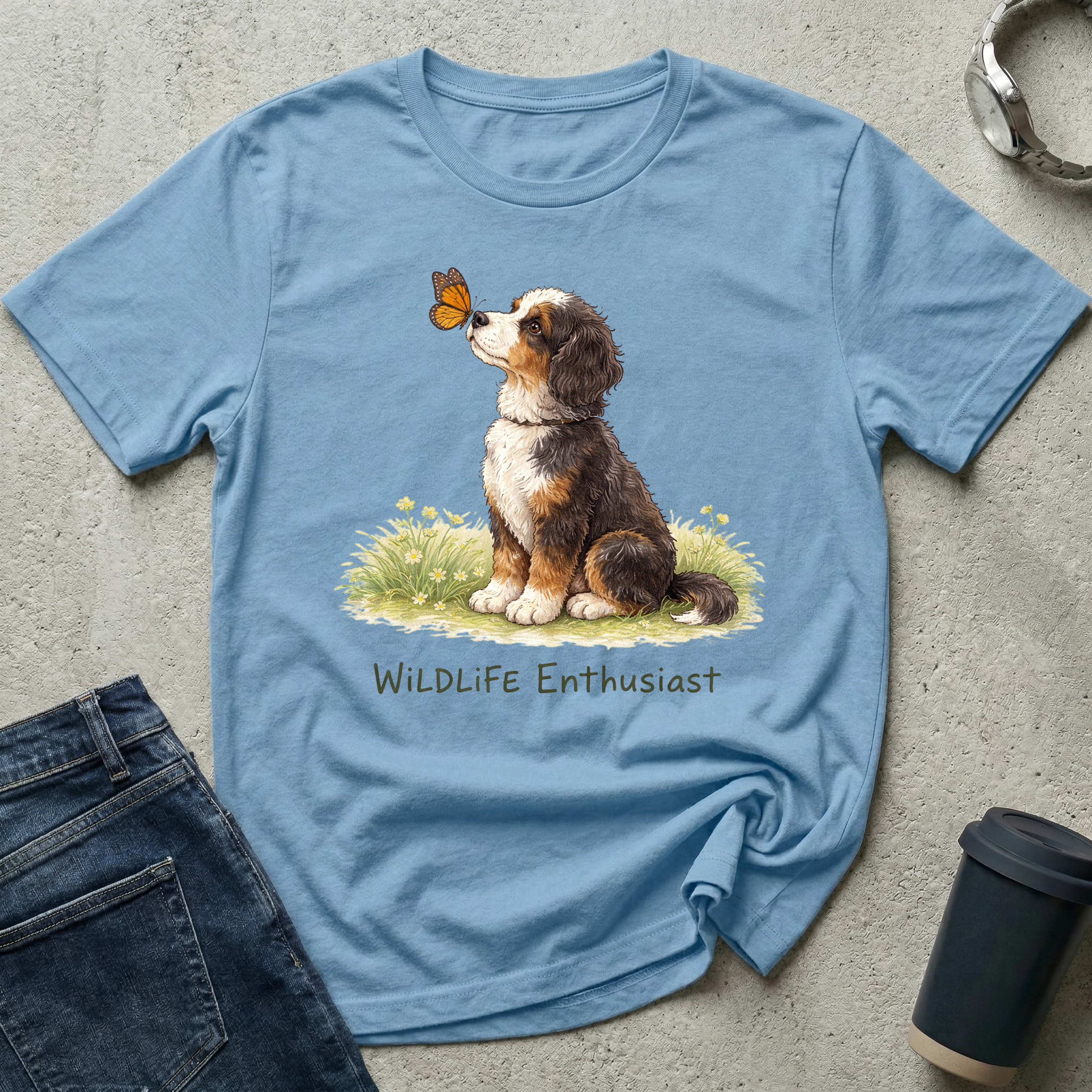 Wildlife Enthusiast Butterfly T-Shirt