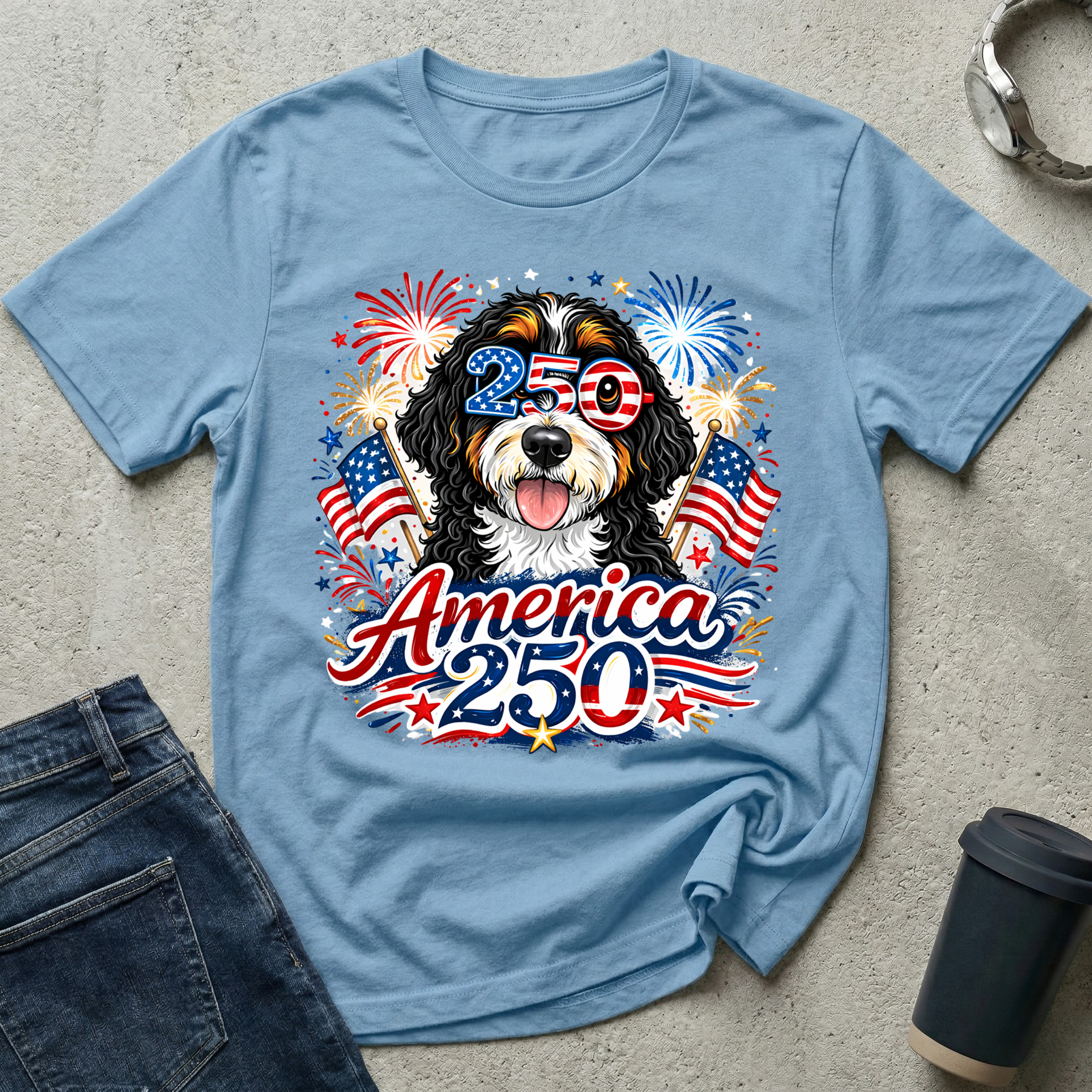 America 250th Birthday T-Shirt