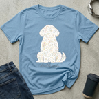 Paisley Doodle Mom Silhouette T-Shirt