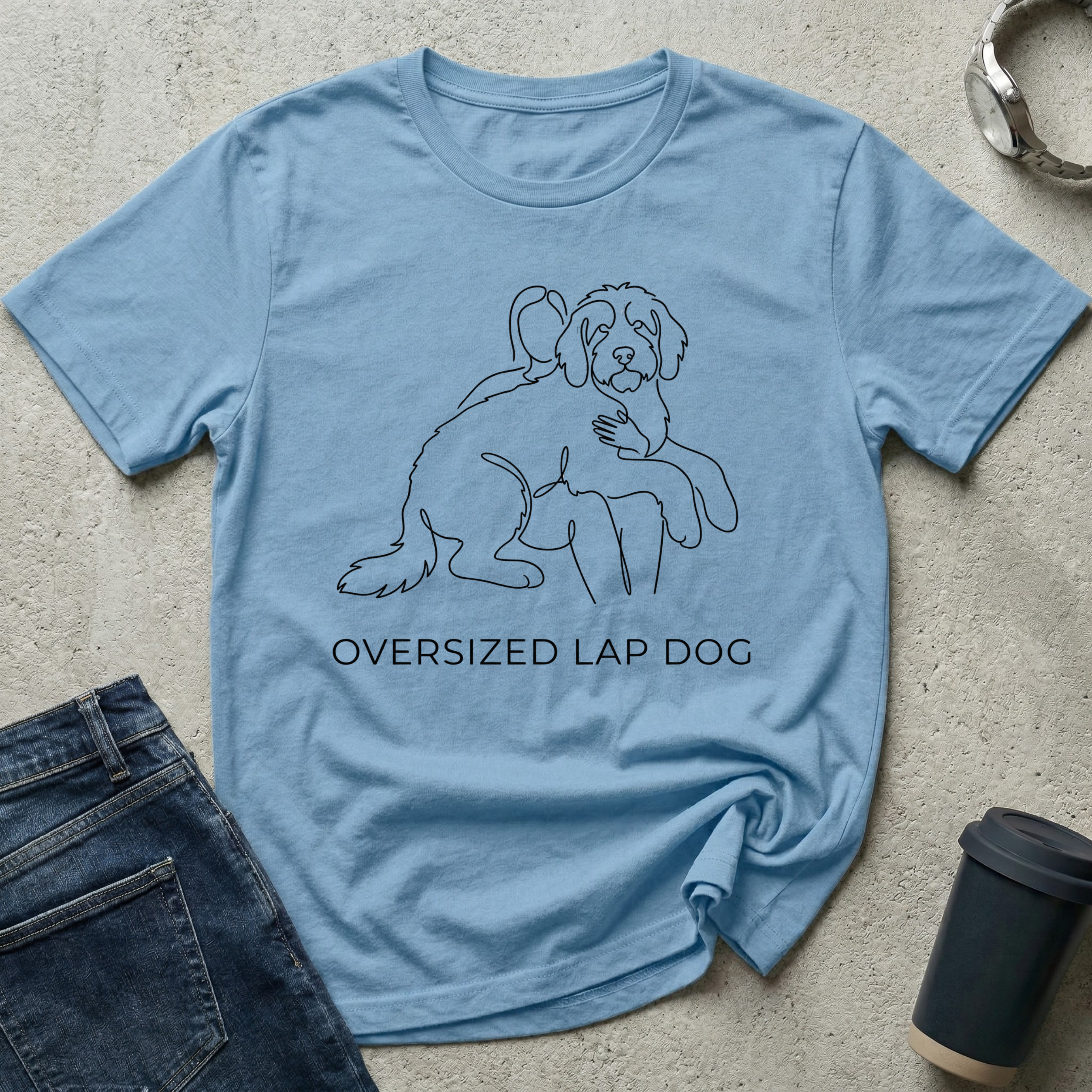 Oversized Lap Dog T-Shirt